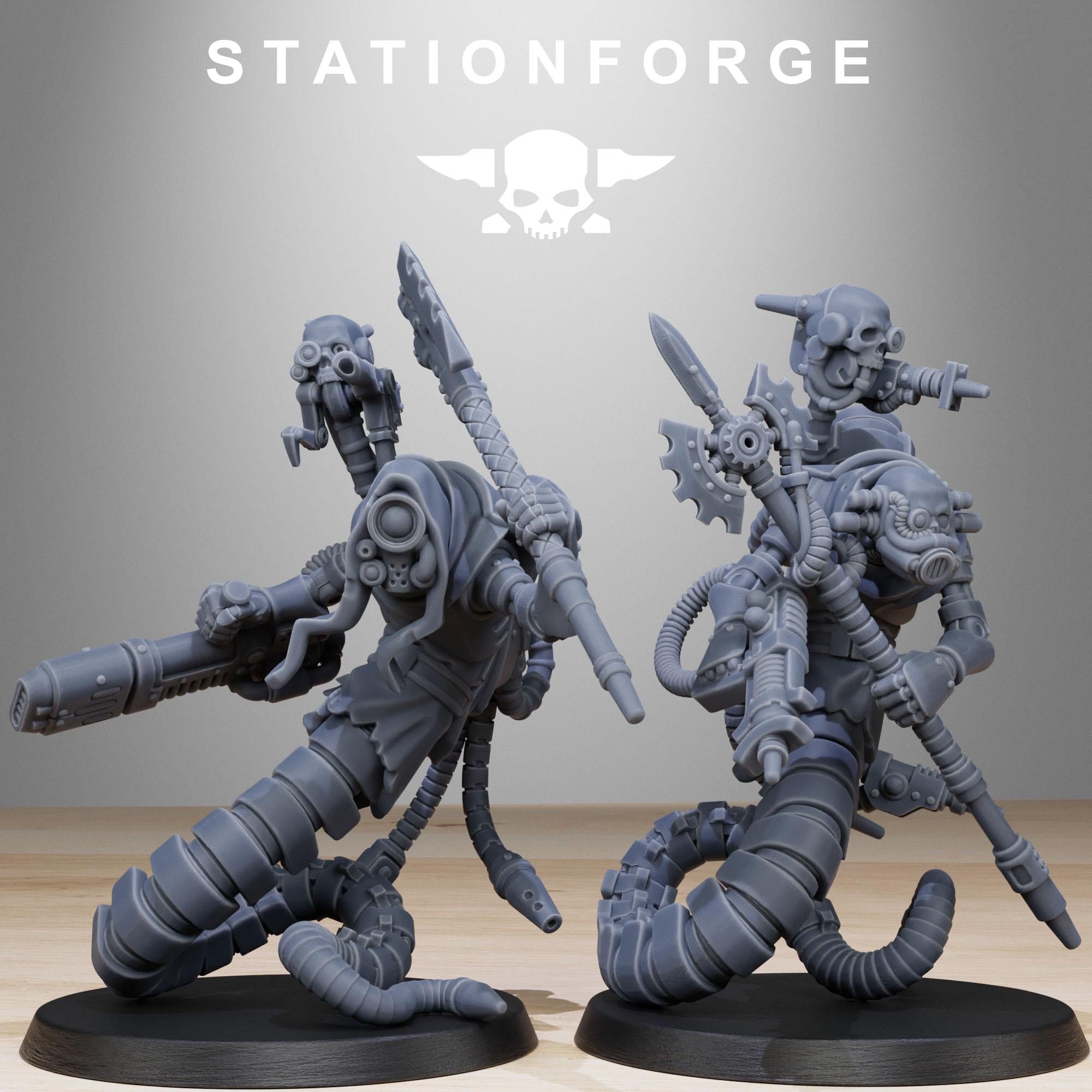 Scavenger Serpents - in 12k -  by Station Forge
