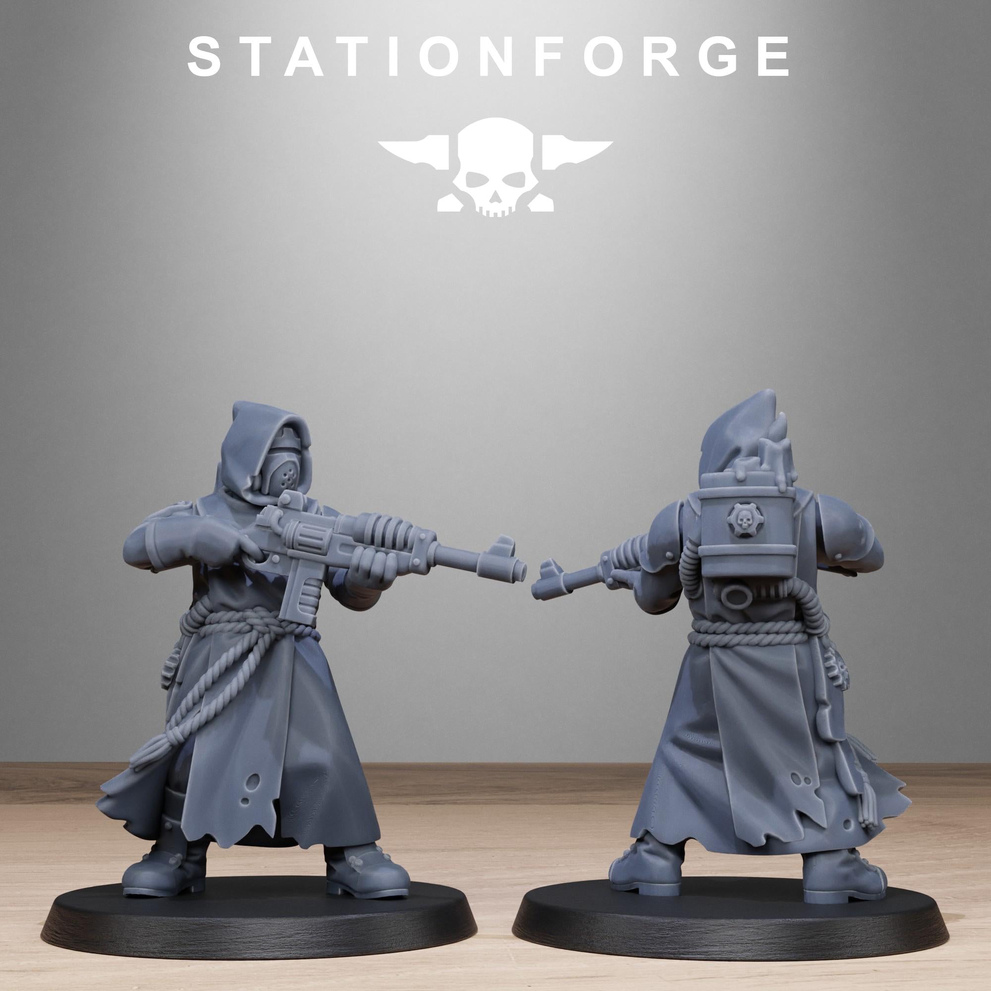 Scavenger Sanctum Infantry - in 12k -  by Station Forge