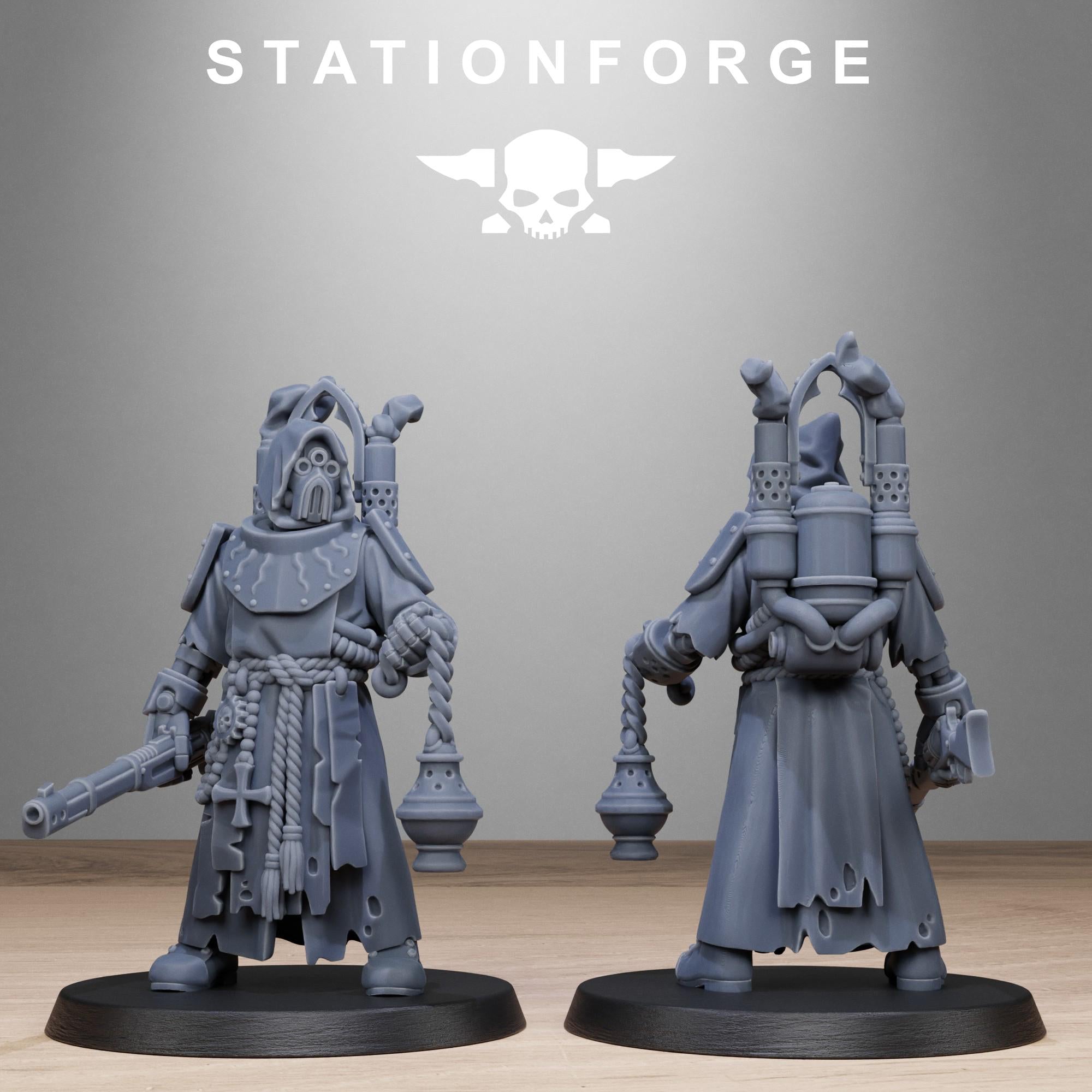 Scavenger Sanctum Infantry - in 12k -  by Station Forge