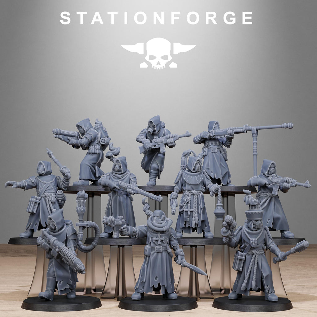 Scavenger Sanctum Infantry - in 12k -  by Station Forge
