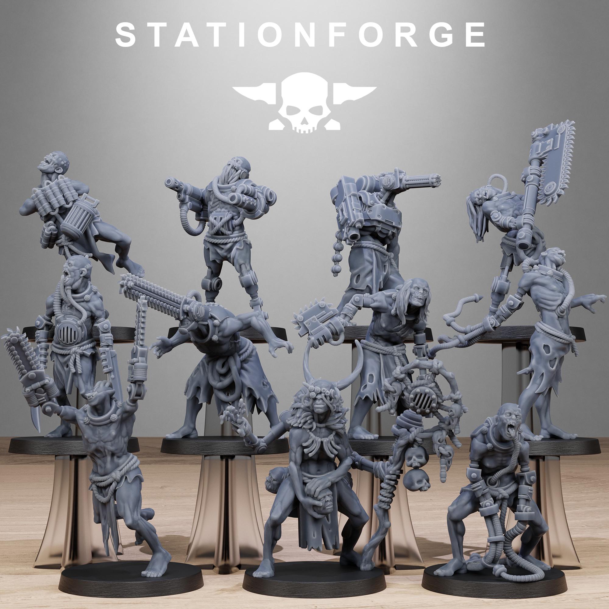Techno Savanger Necromants - in 12k -  by Station Forge