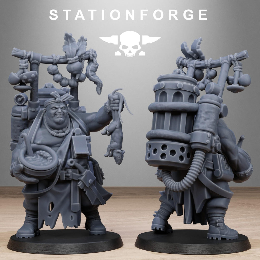 GrimCorp Scrap Operatives - in 12k - by Station Forge