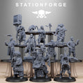 GrimCorp Scrap Operatives - in 12k - by Station Forge