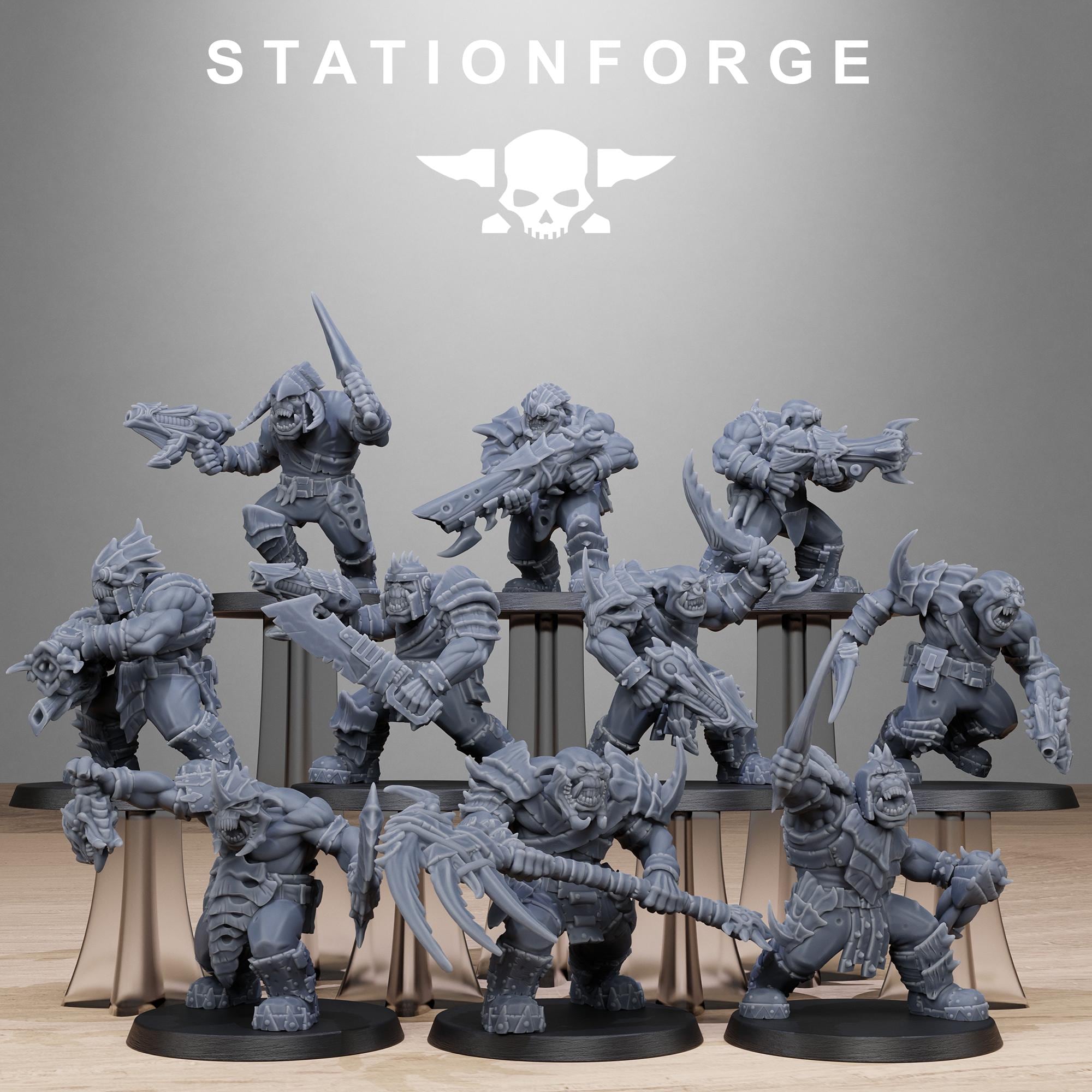 Orkaz Biotech Looters - in 12k - by Station Forge