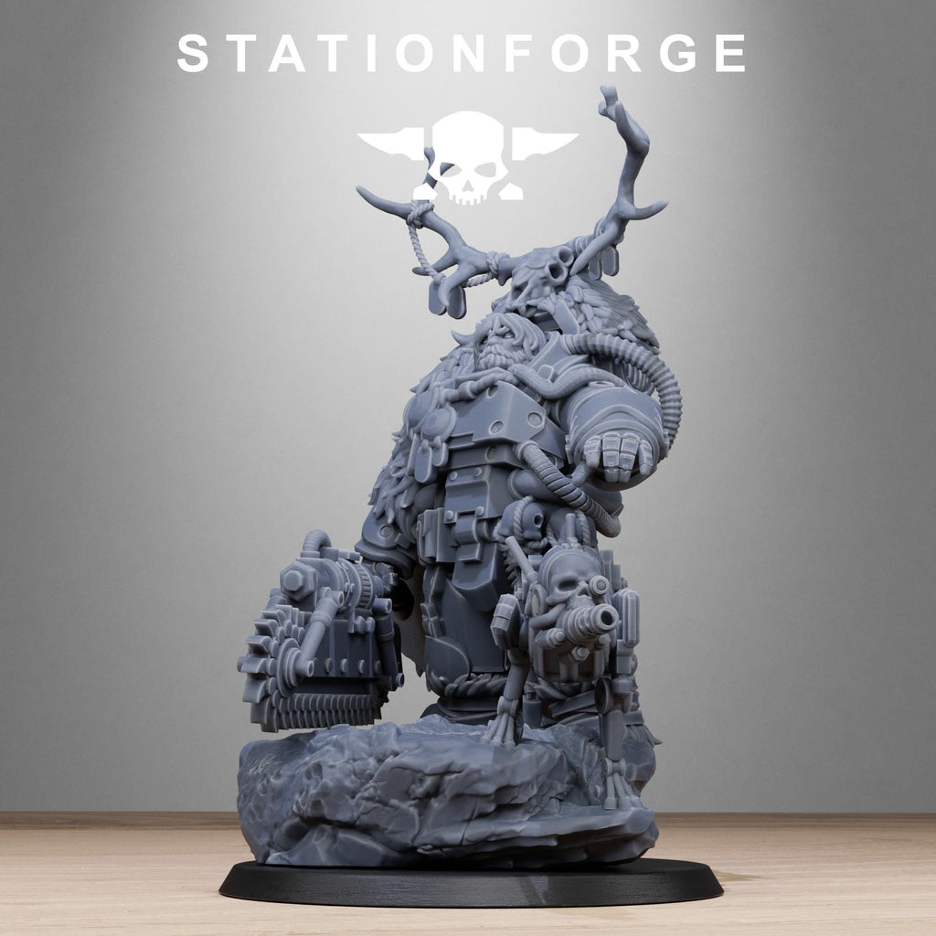 Techno Savage Druid - in 12k -  by Station Forge