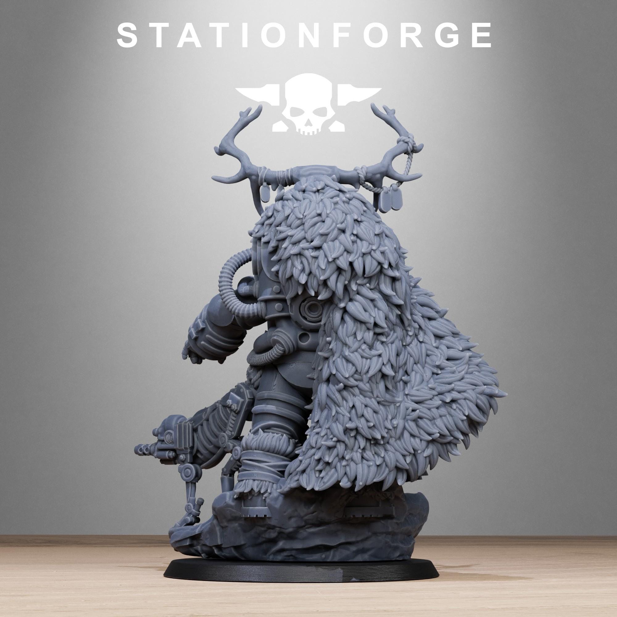 Techno Savage Druid - in 12k -  by Station Forge