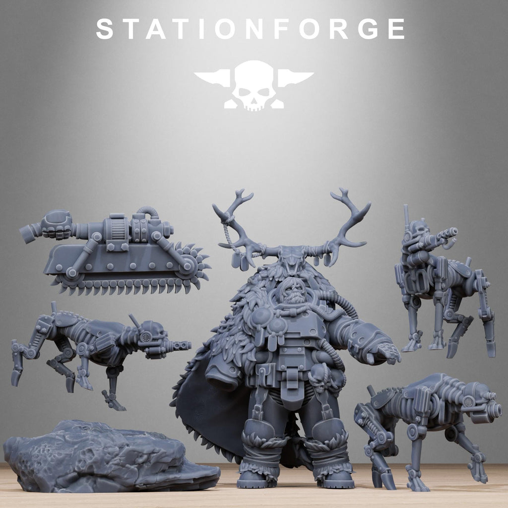 Techno Savage Druid - in 12k -  by Station Forge