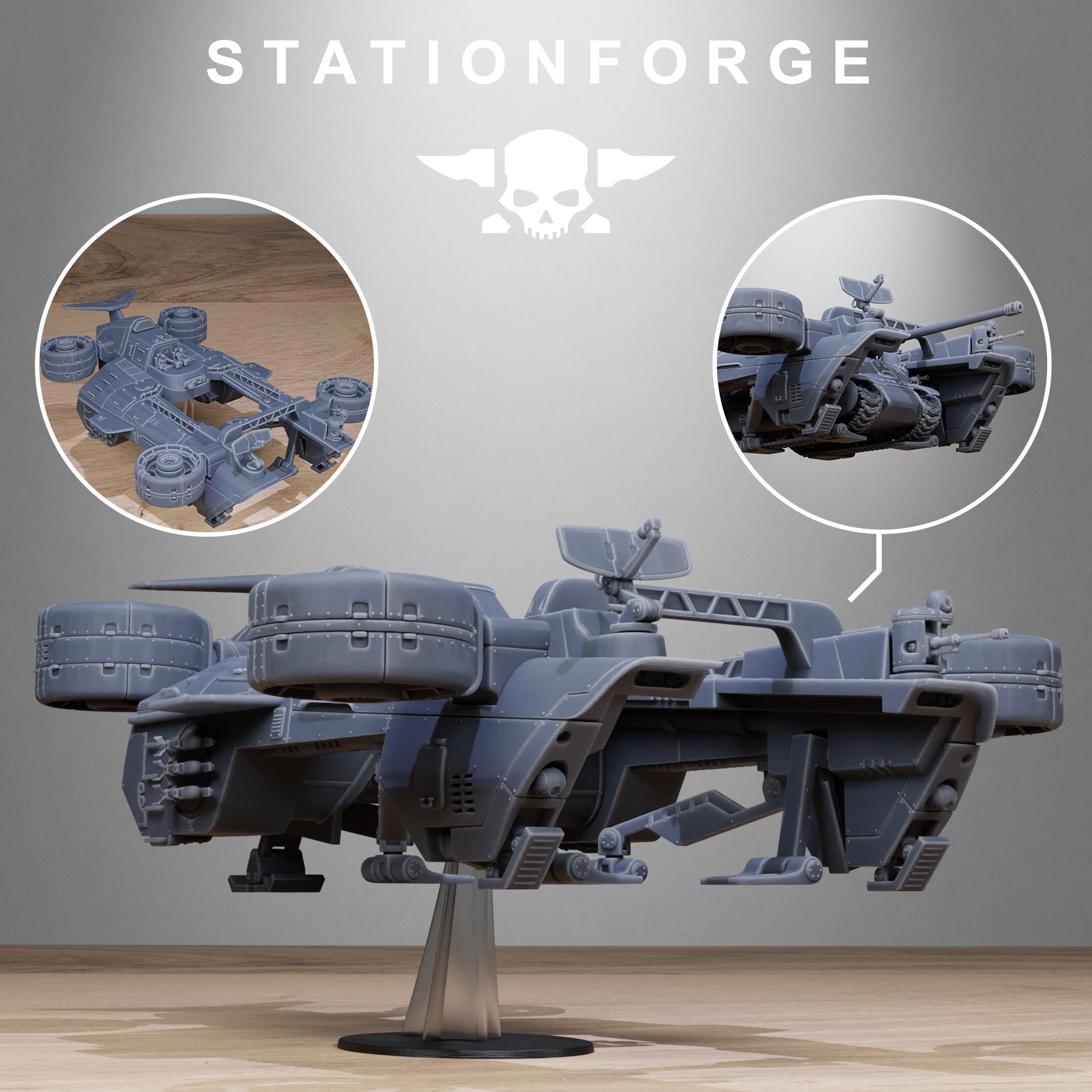 FreeGuard Skycrane - in 12k -  by Station Forge