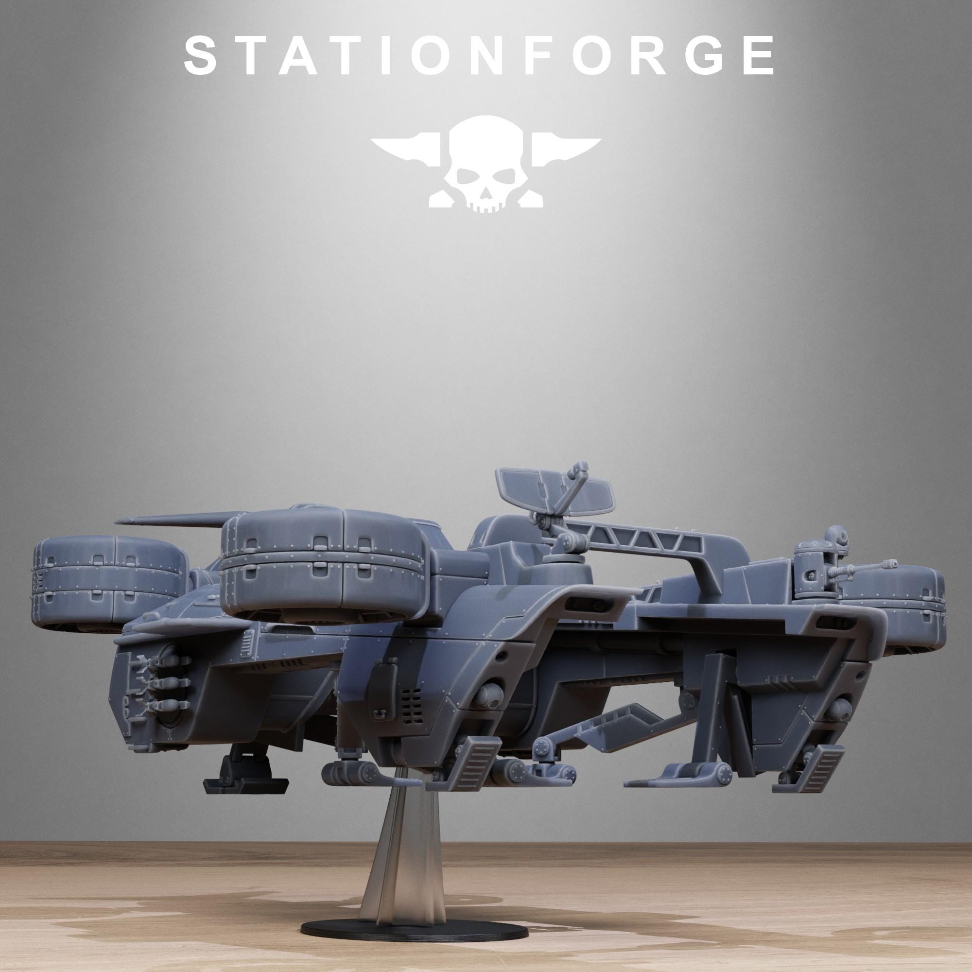 FreeGuard Skycrane - in 12k -  by Station Forge