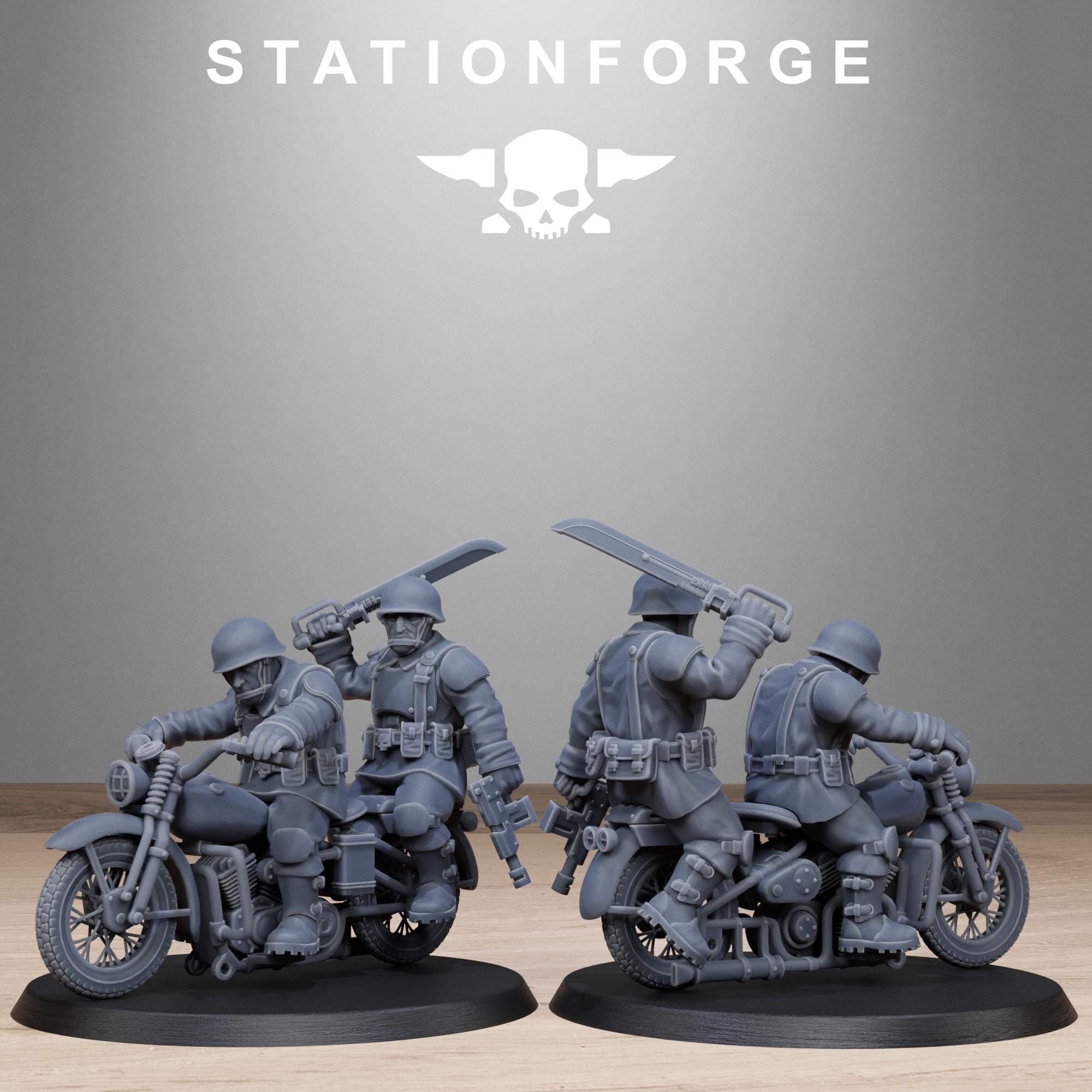 FreeGuard Bikers - in 12k - by Station Forge 2 variants