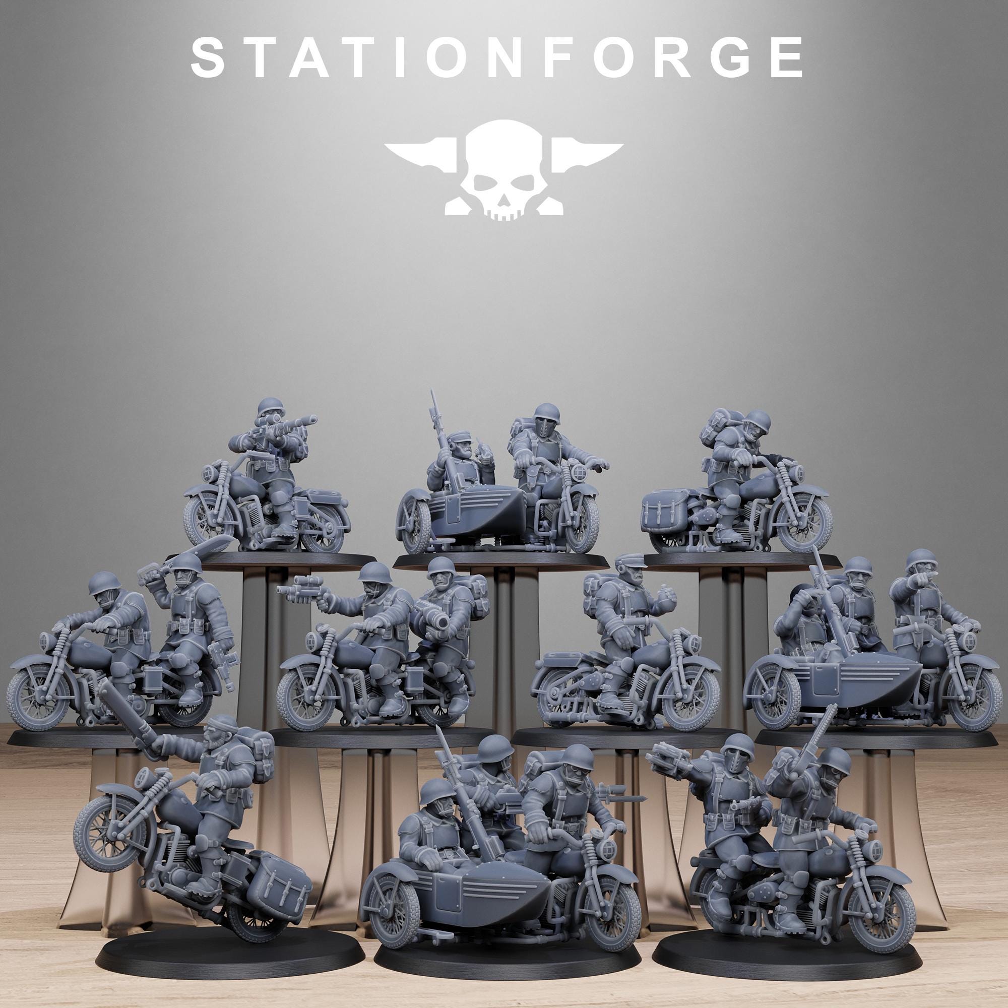 FreeGuard Bikers - in 12k - by Station Forge 2 variants