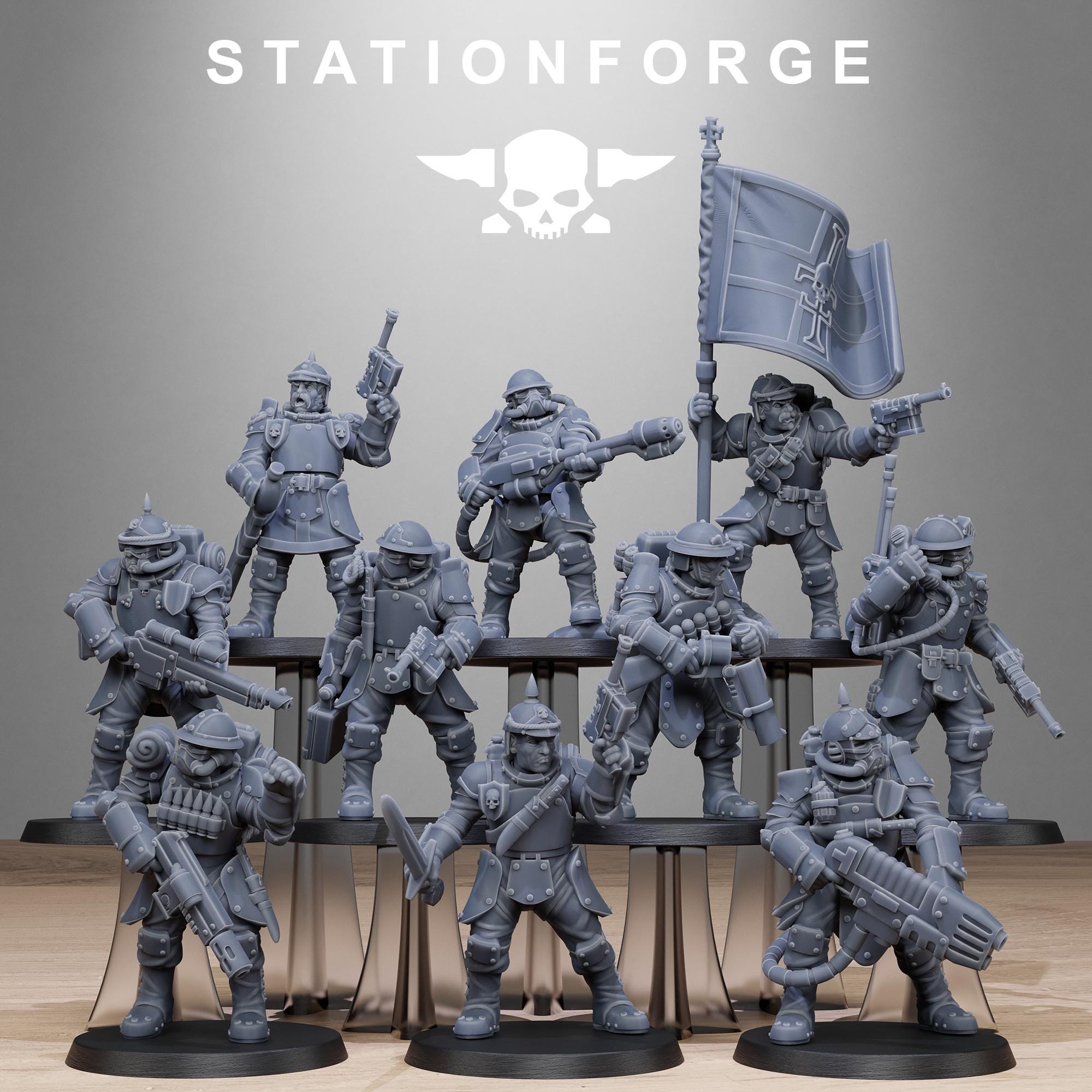RoyalGuard Bastioners - in 12k - by Station Forge