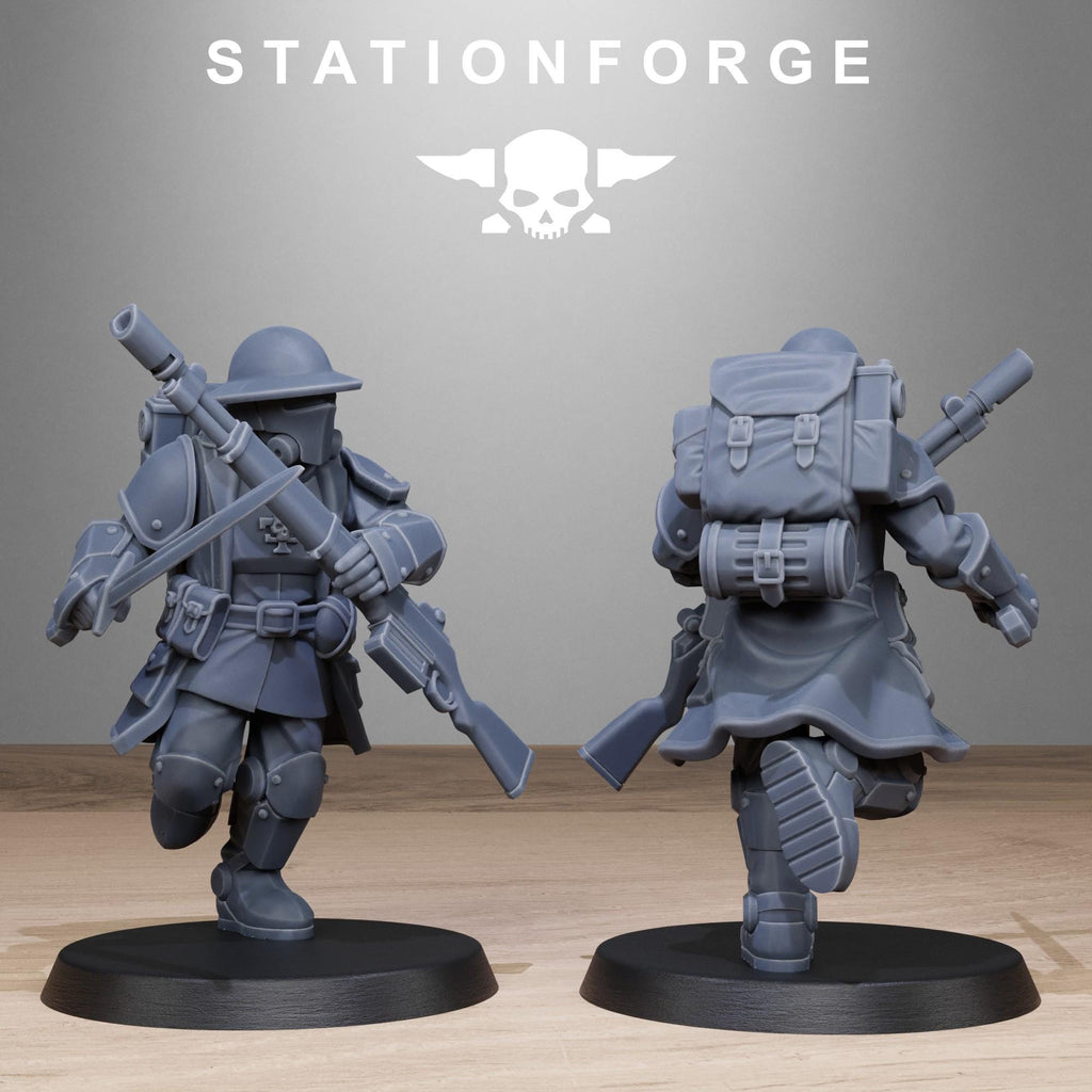 RoyalGuard Enforcers 10 models  - in 12k - by Station Forge