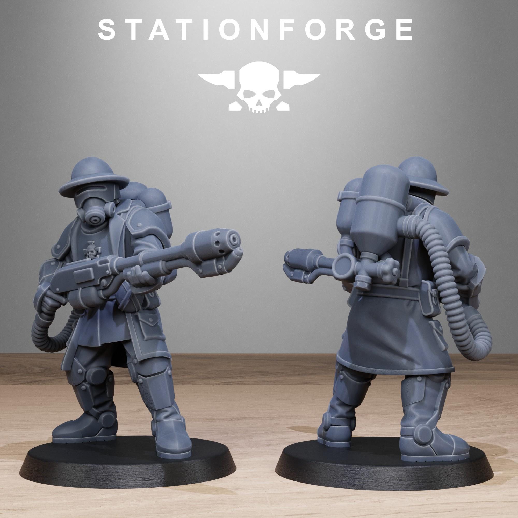 RoyalGuard Enforcers 10 models  - in 12k - by Station Forge