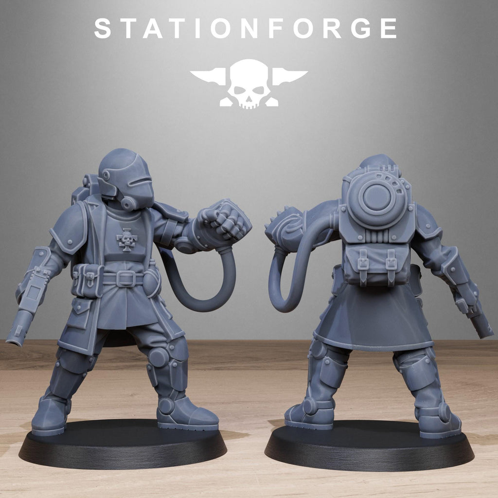 RoyalGuard Enforcers 10 models  - in 12k - by Station Forge