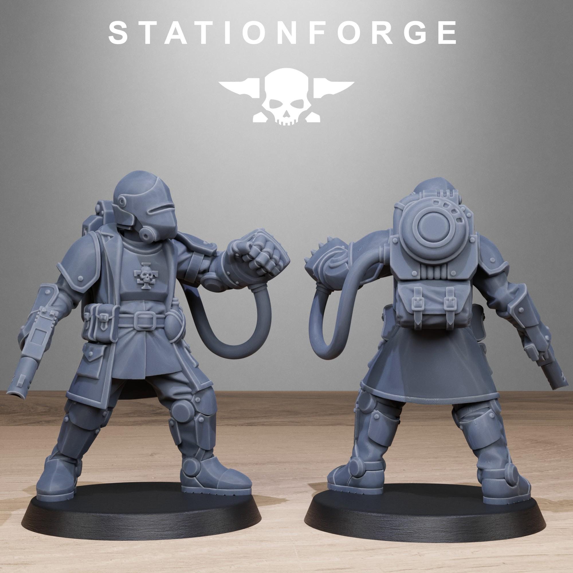 RoyalGuard Enforcers 10 models  - in 12k - by Station Forge