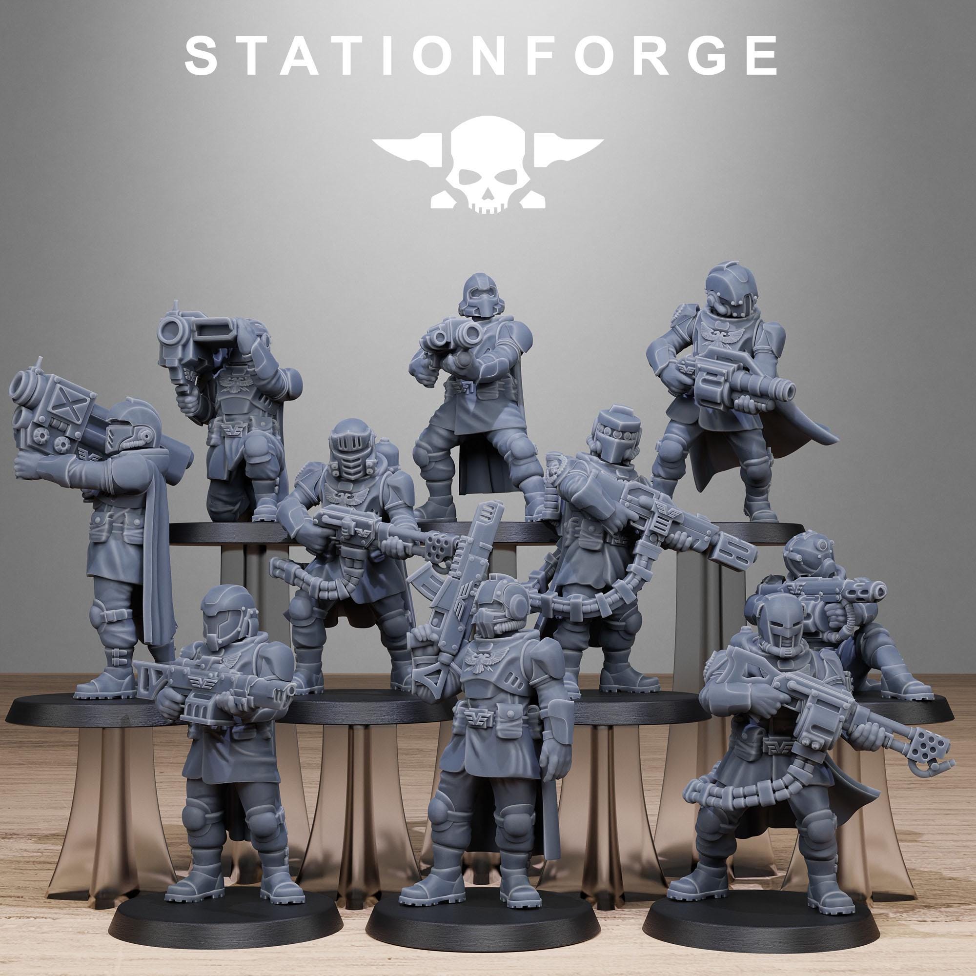 Vaskar Patrol 10 models  - in 12k - by Station Forge
