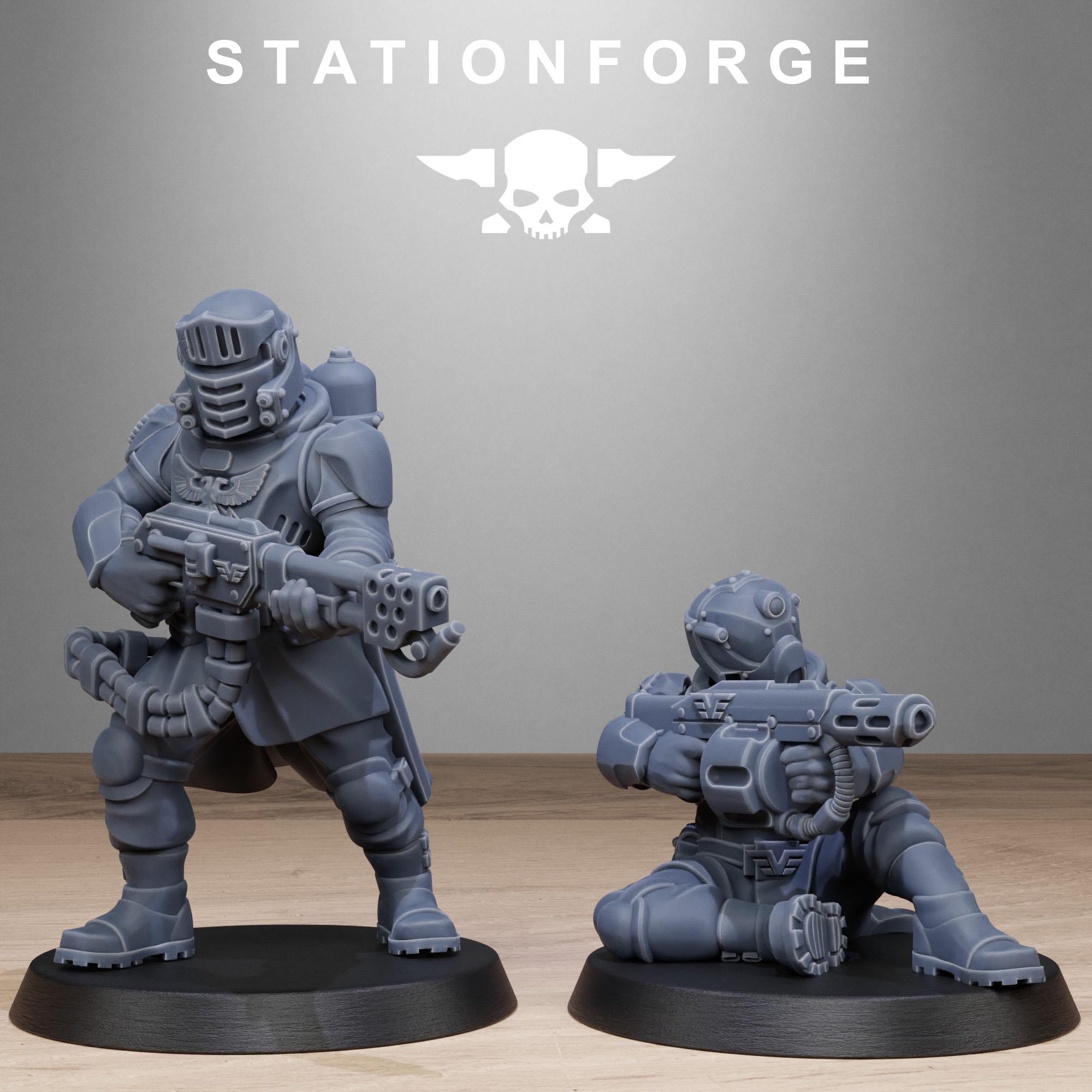 Vaskar Patrol 10 models  - in 12k - by Station Forge