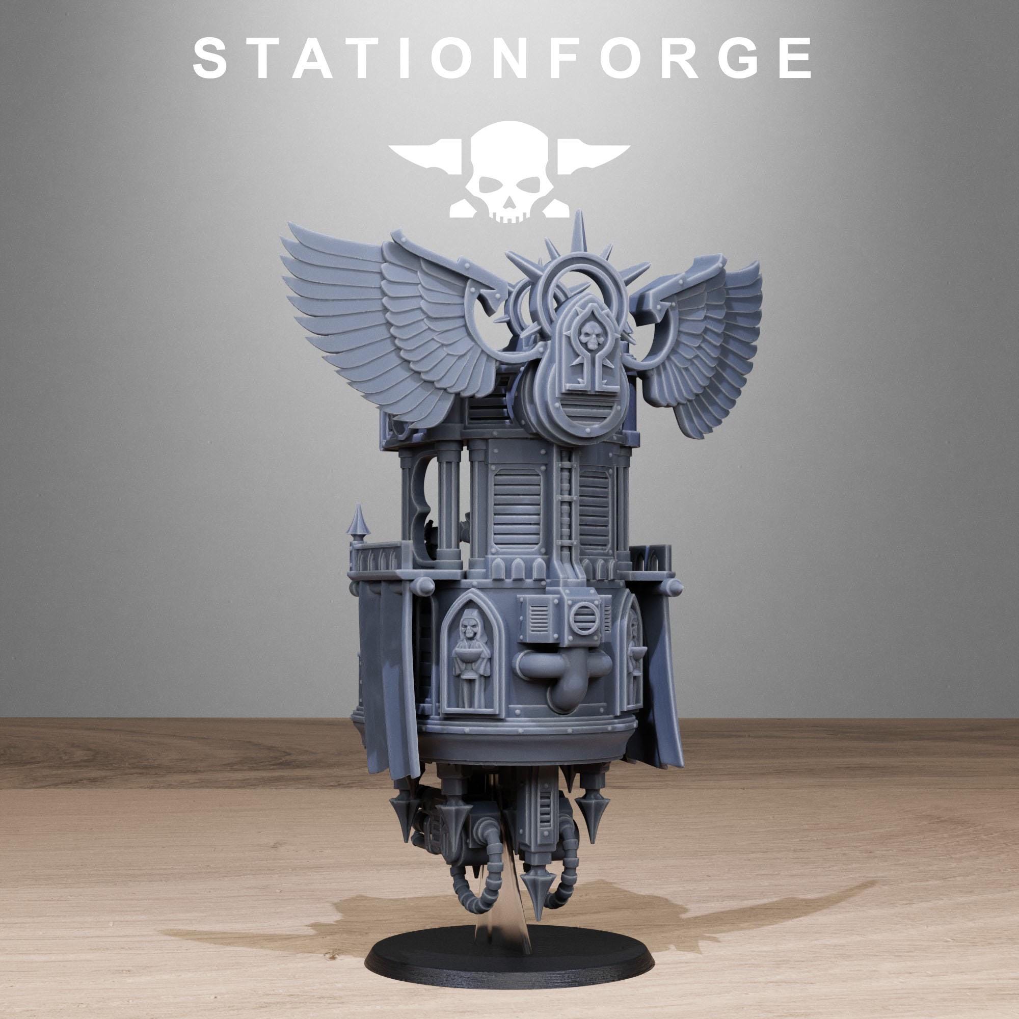 Vodalites Flying Throne - in 12k -  by Station Forge