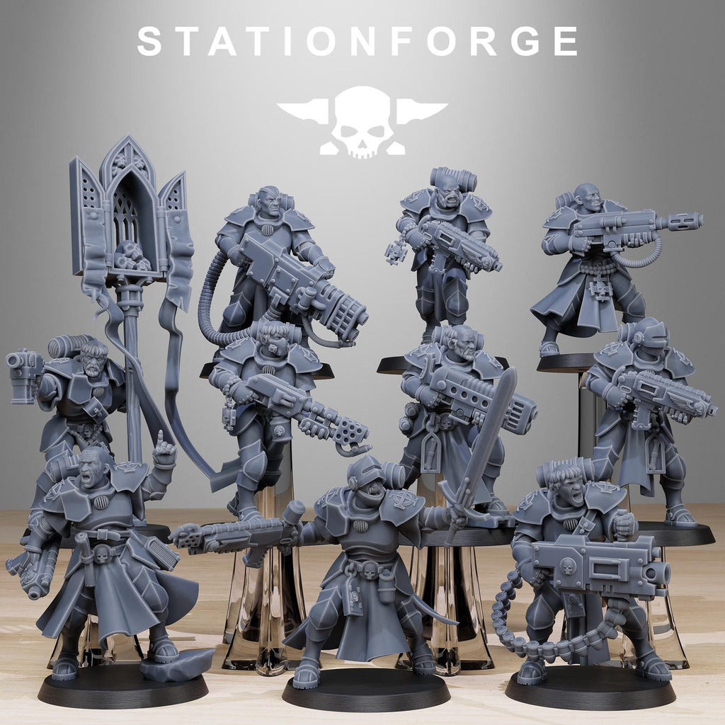 Vodalites Brotherhood 10 Models - in 12k - by Station Forge