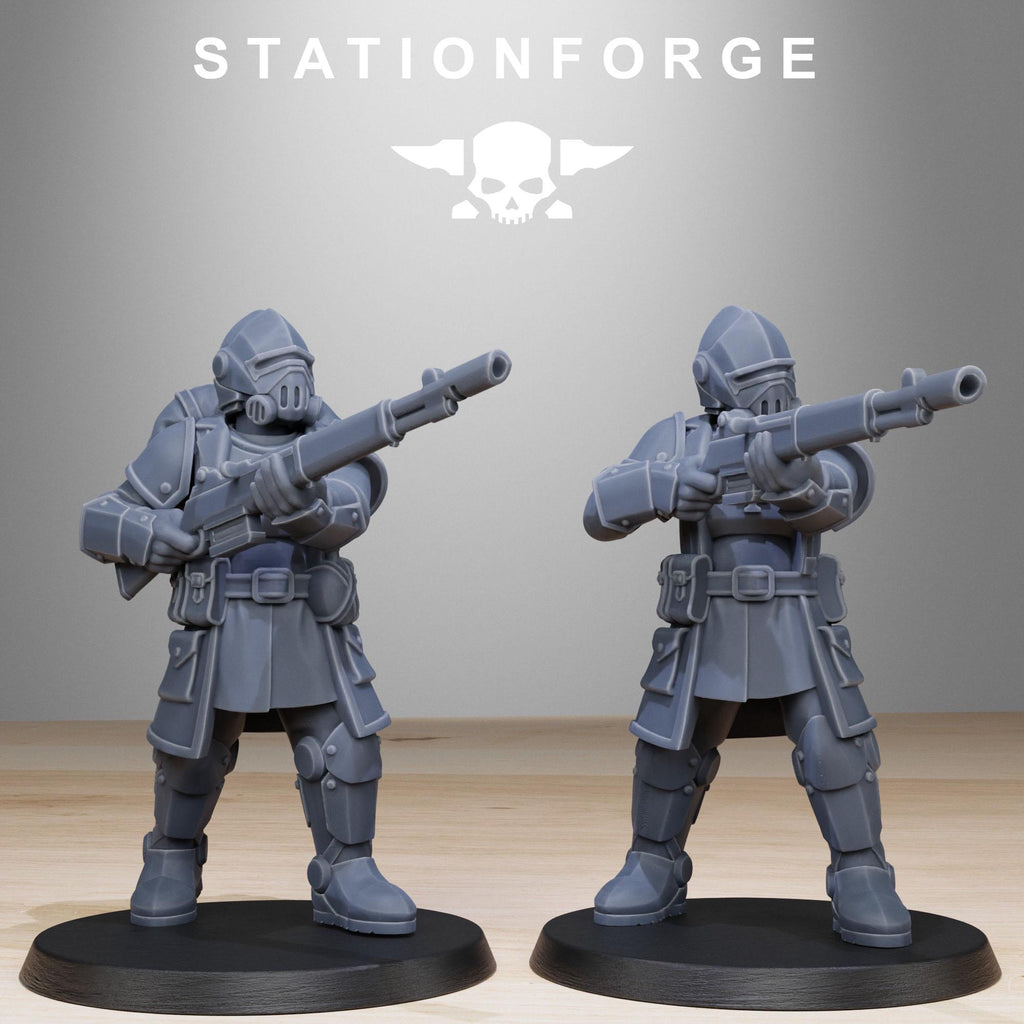 RoyalGuard Patrol 10 models  - in 12k - by Station Forge