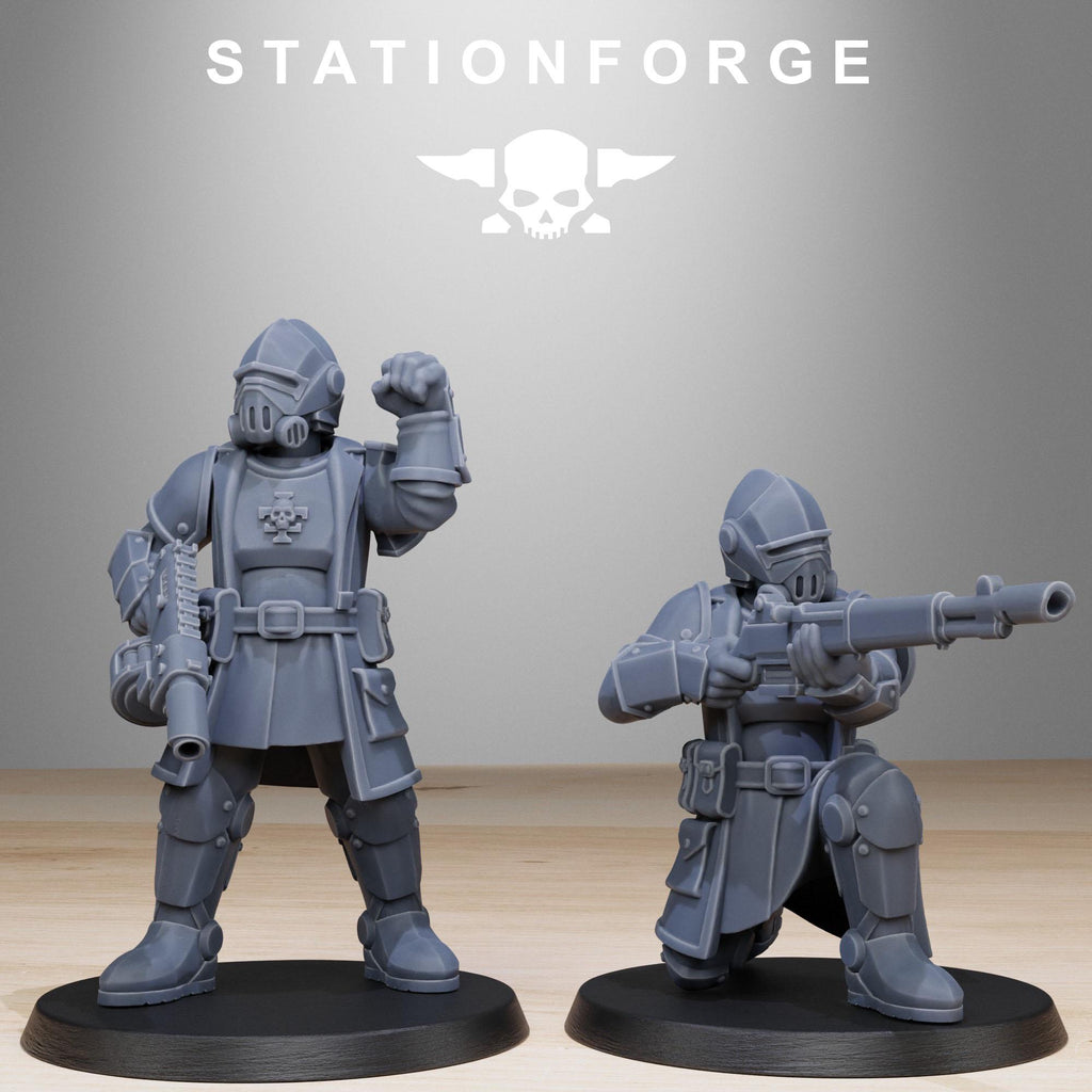 RoyalGuard Patrol 10 models  - in 12k - by Station Forge