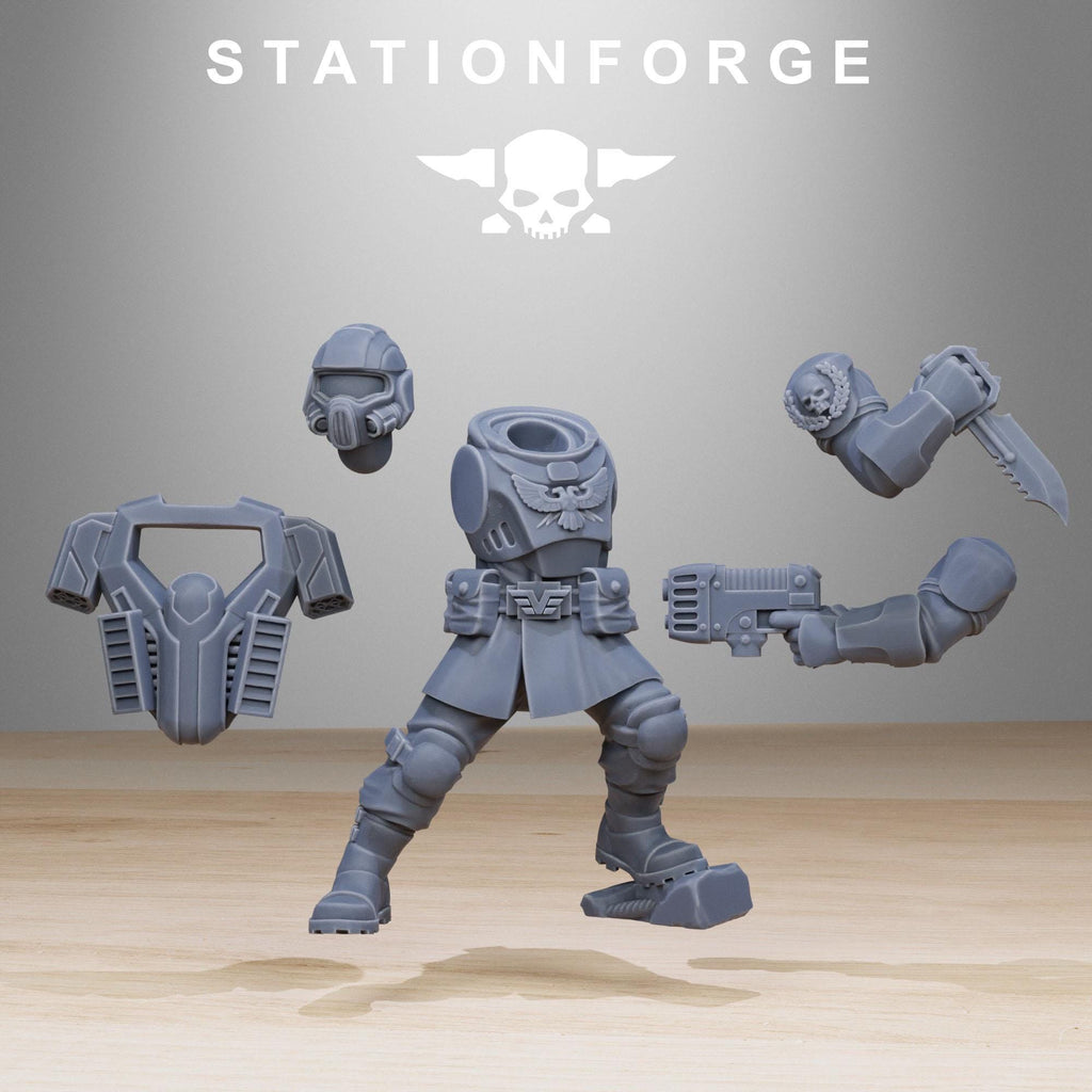 Vaskar Jump Squad  10 models  - in 12k - by Station Forge