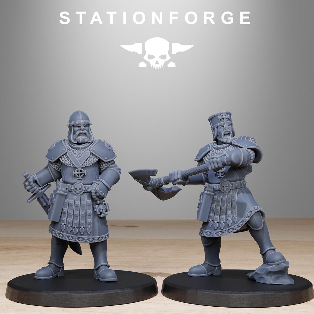 Vodalites Melee Infantry 10 Models - in 12k - by Station Forge