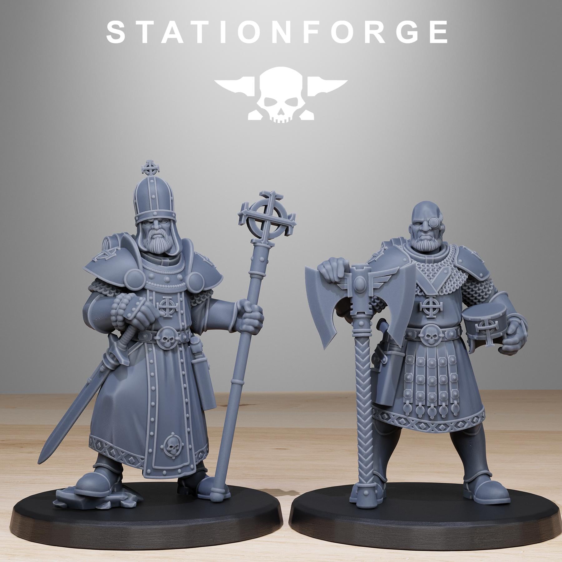 Vodalites Melee Infantry 10 Models - in 12k - by Station Forge