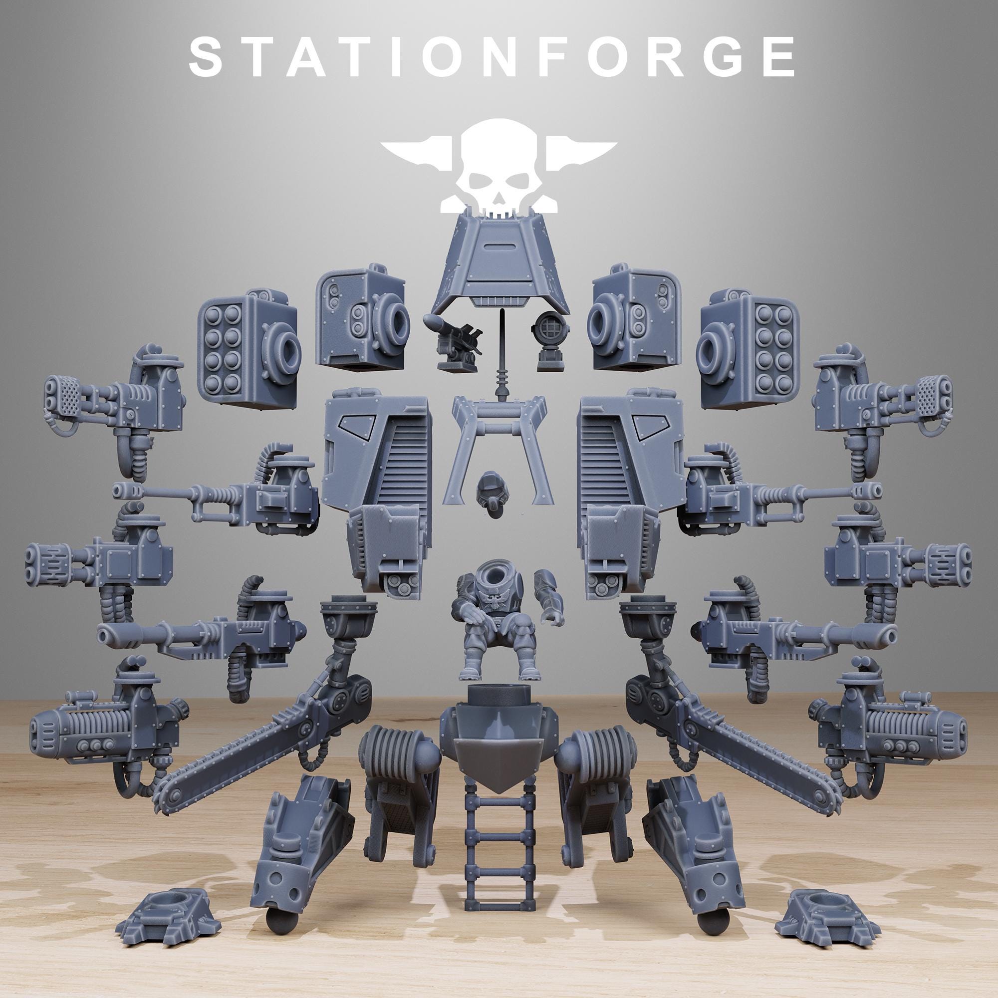 Vaskar Walker - in 12k -  by Station Forge
