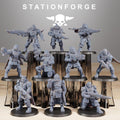 Vaskar Freedom Fighters  10 models  - in 12k - by Station Forge