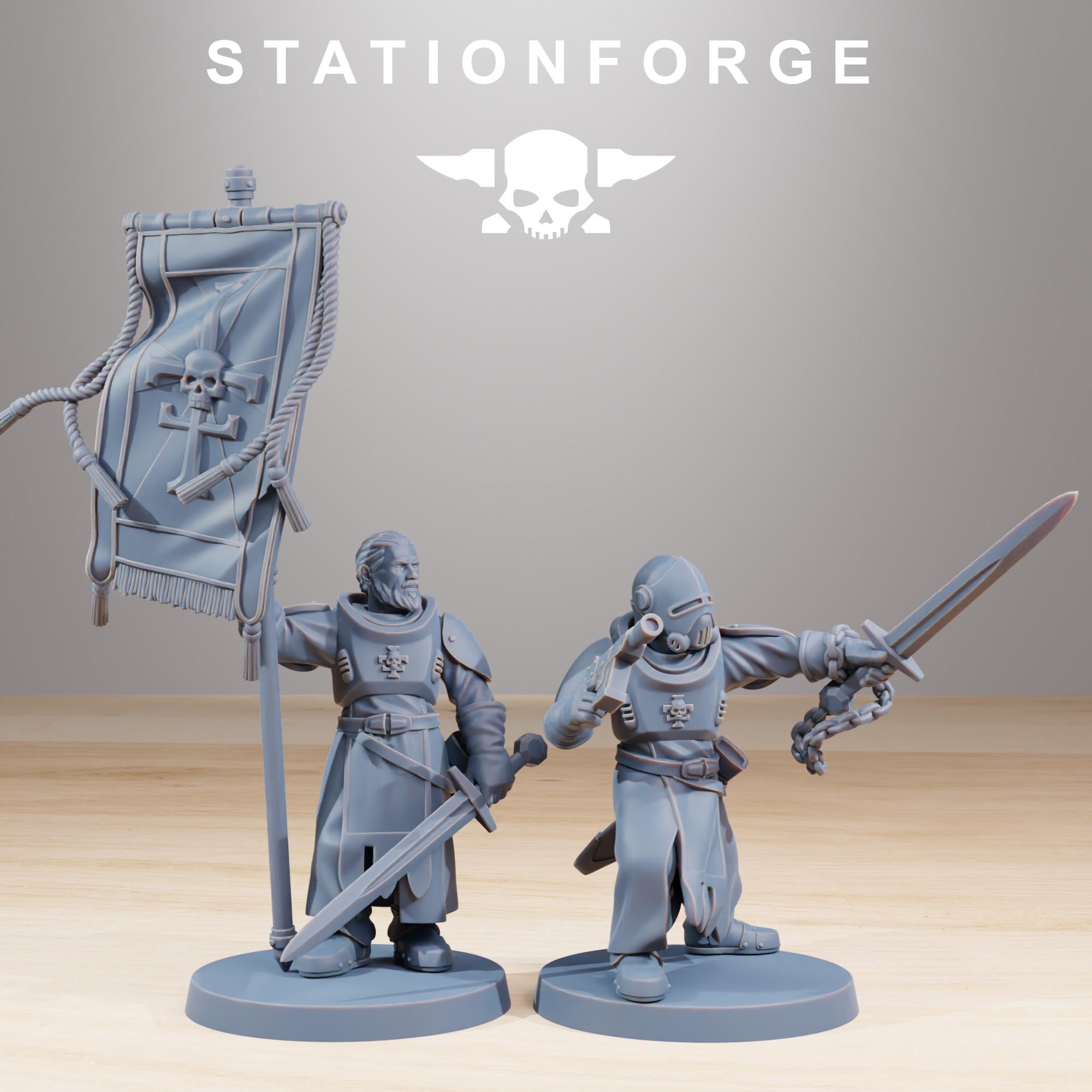 RoyalGuard Templars 12 models  - in 12k - by Station Forge