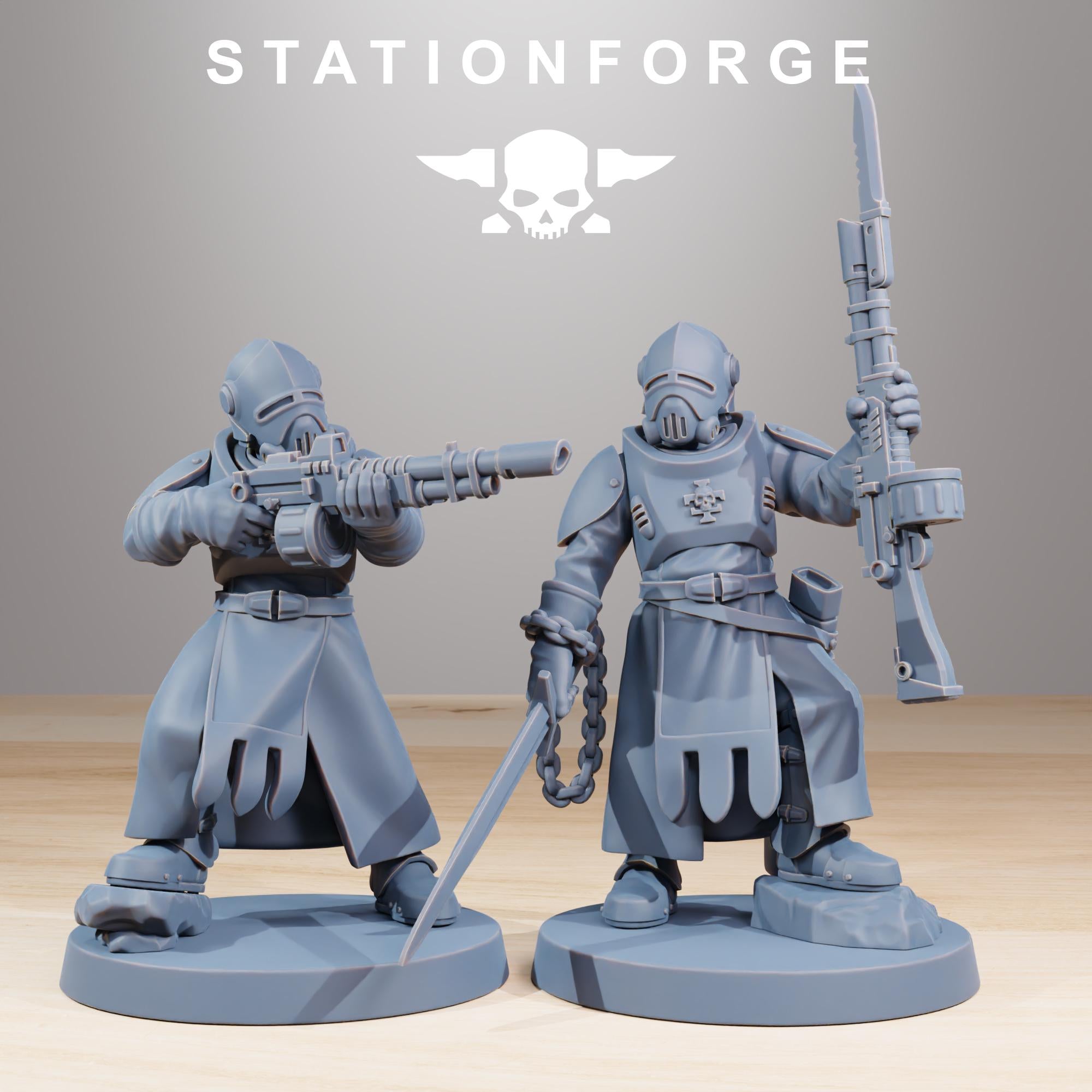 RoyalGuard Templars 12 models  - in 12k - by Station Forge