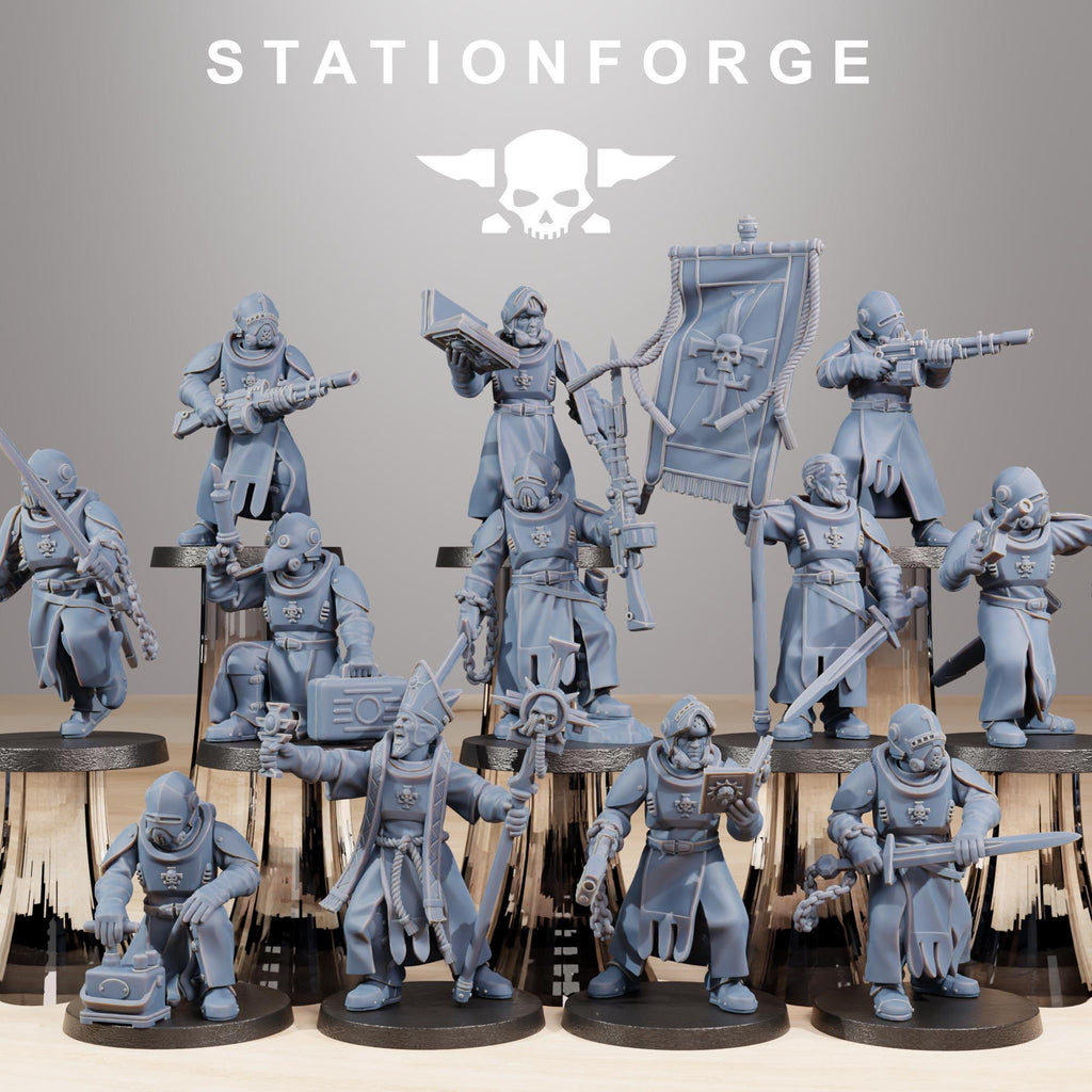 RoyalGuard Templars 12 models  - in 12k - by Station Forge