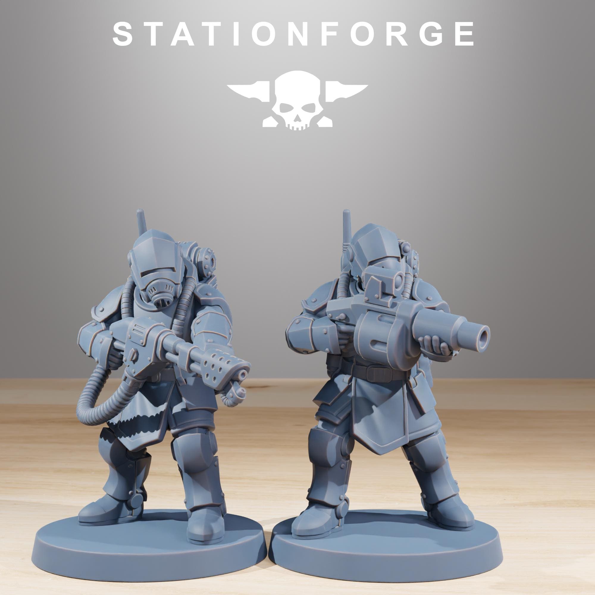 RoyalGuard Commandos 11 models  - in 12k - by Station Forge