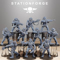 Vaskar Commandos  10 models  - in 12k - by Station Forge
