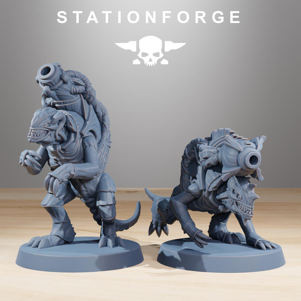 Xenarid Mortars - in 12k - by Station Forge