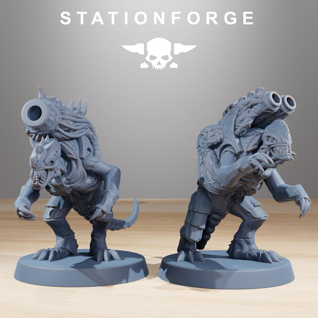 Xenarid Mortars - in 12k - by Station Forge