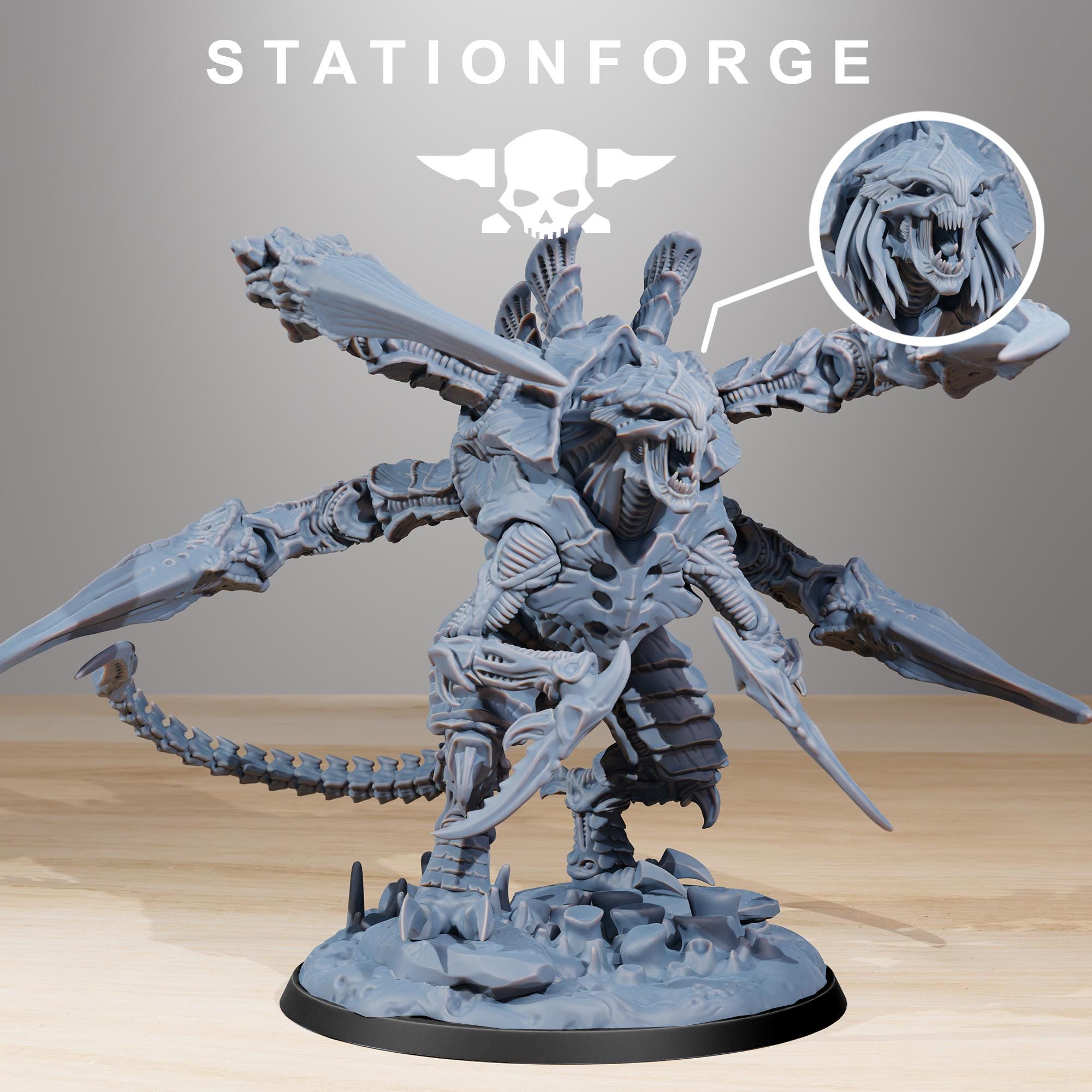 Xenarid Ravage Howler - in 12k - by Station Forge
