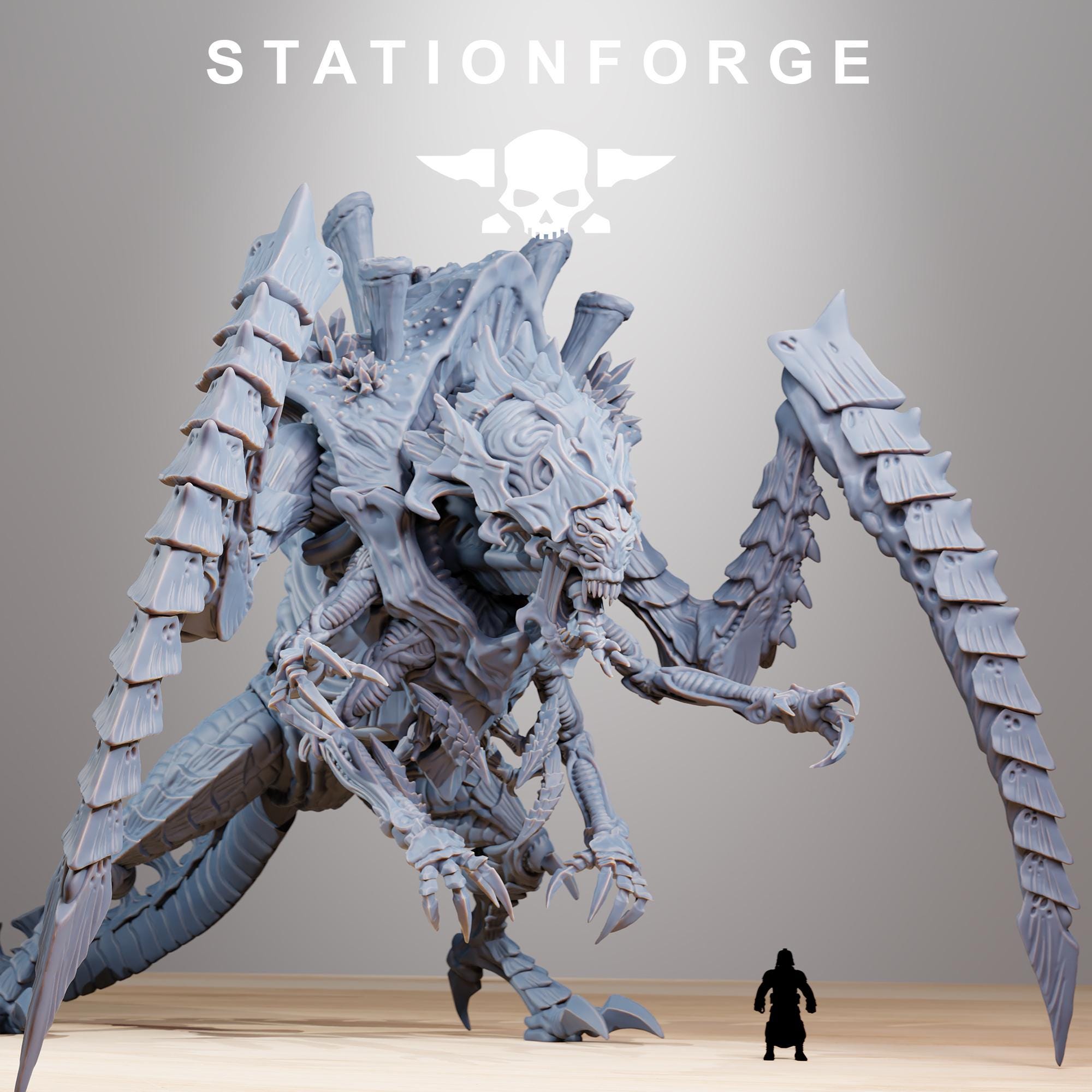 Xenarid Queen - in 12k - by Station Forge