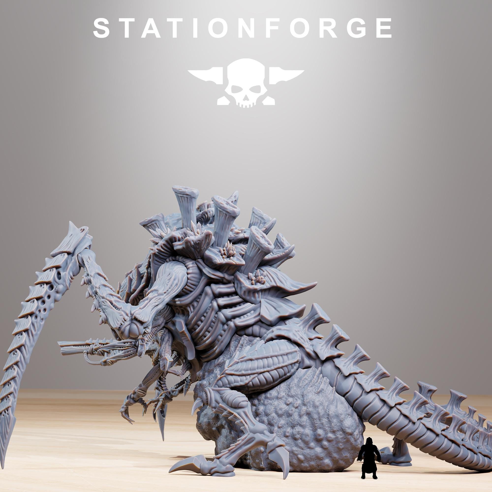Xenarid Queen - in 12k - by Station Forge