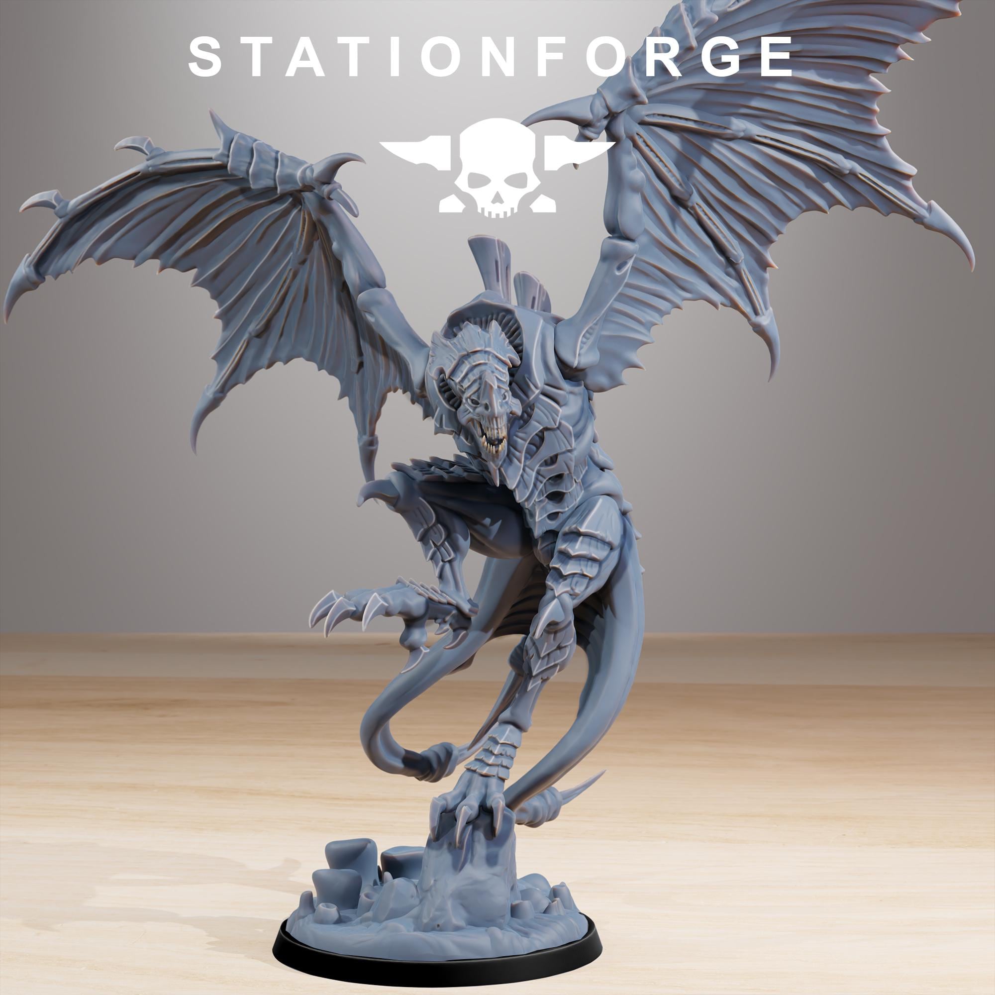 Xenarid Flyer Leader - in 12k - by Station Forge