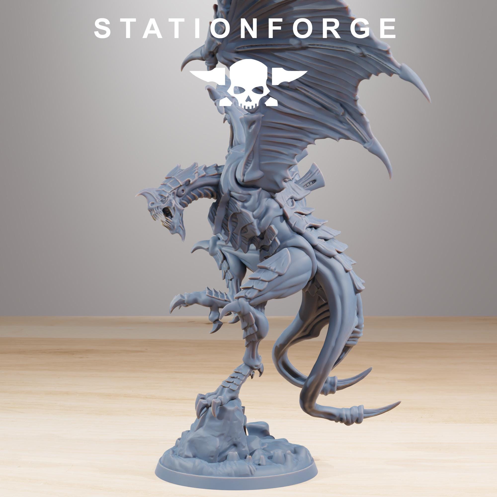 Xenarid Flyer Leader - in 12k - by Station Forge