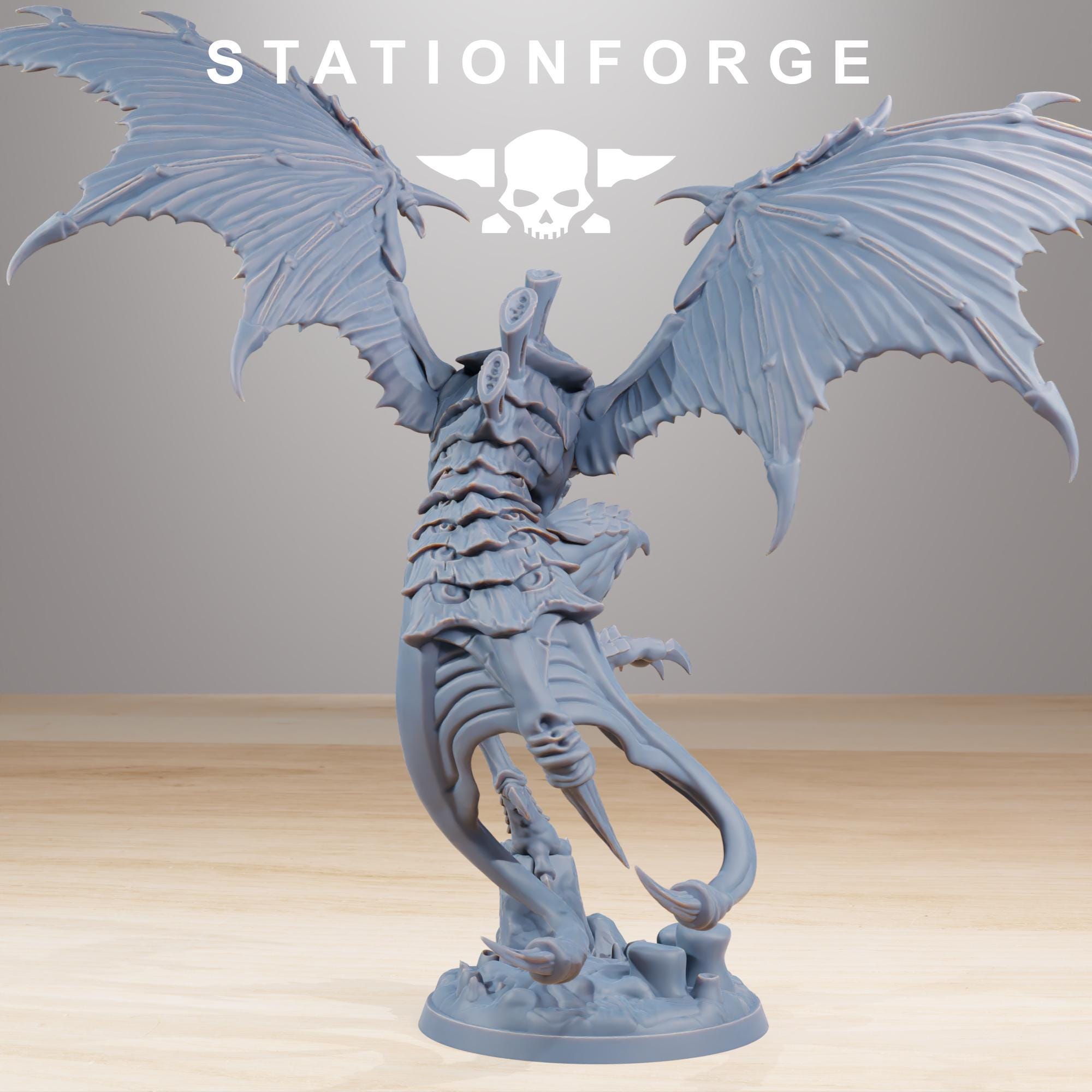 Xenarid Flyer Leader - in 12k - by Station Forge