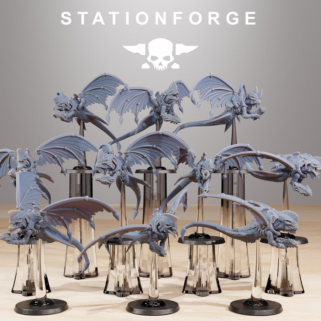 Xenarid Flyers - in 12k - by Station Forge