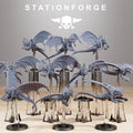 Xenarid Flyers - in 12k - by Station Forge