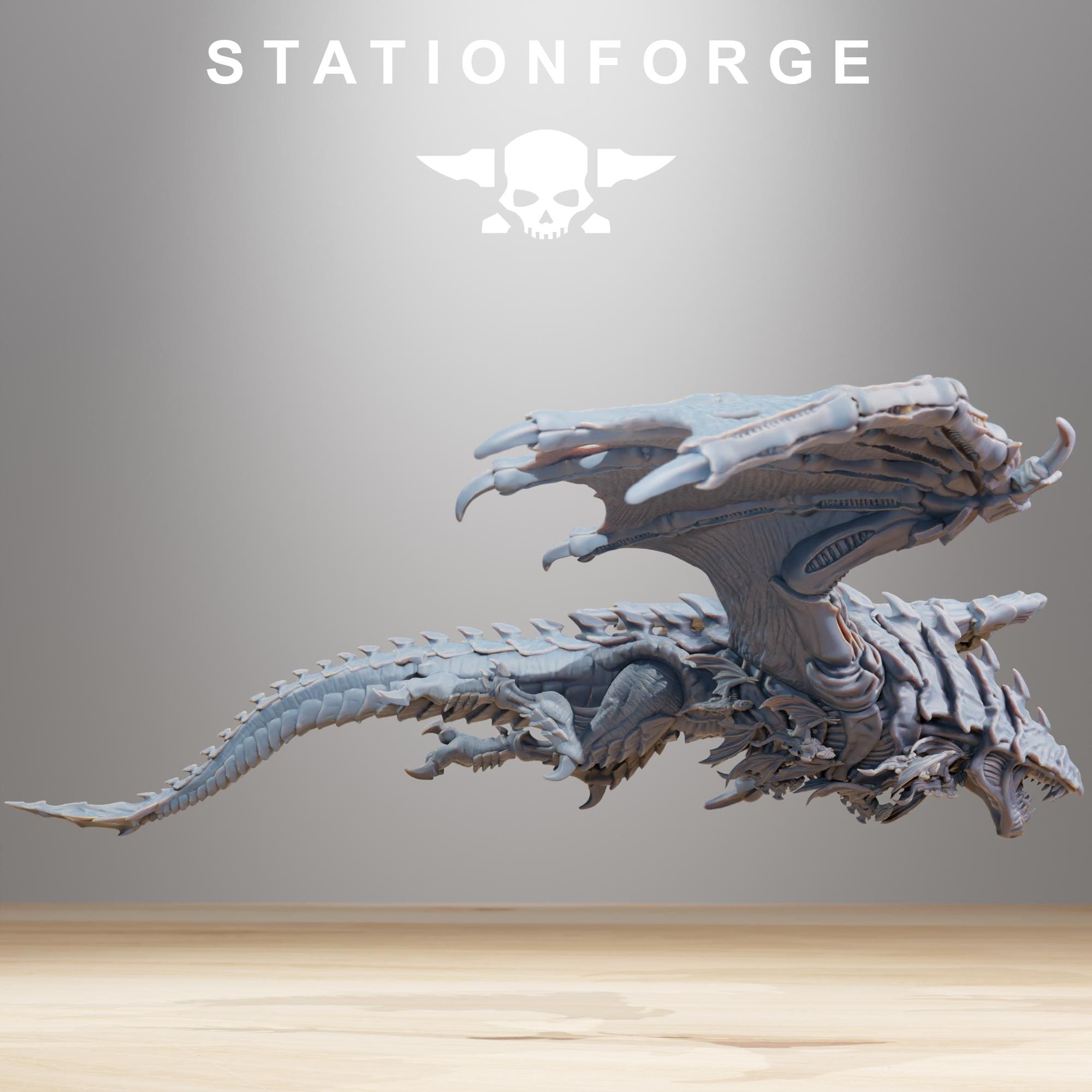 Xenarid Dragon - in 12k - by Station Forge