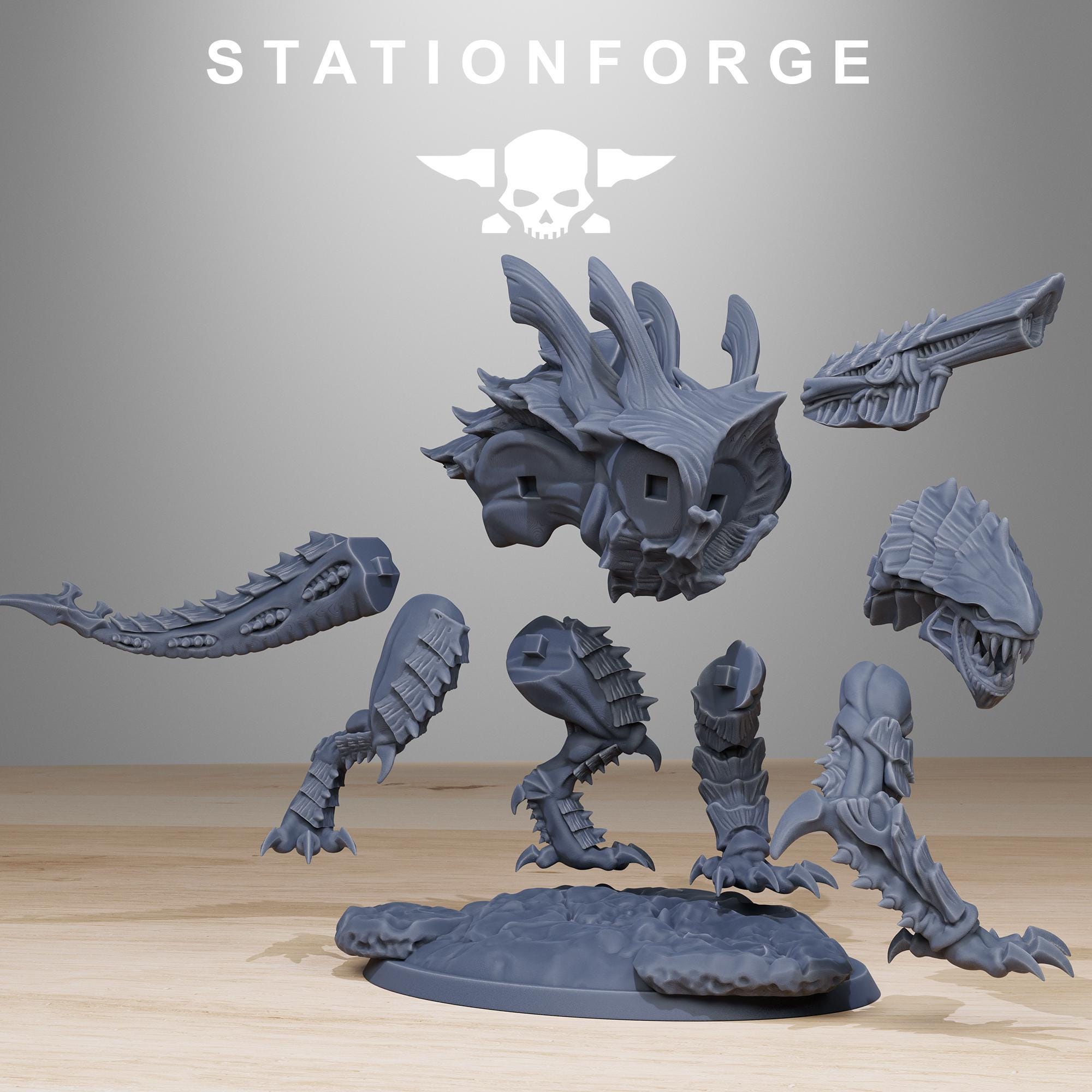 Xenarid Predator - in 12k - by Station Forge