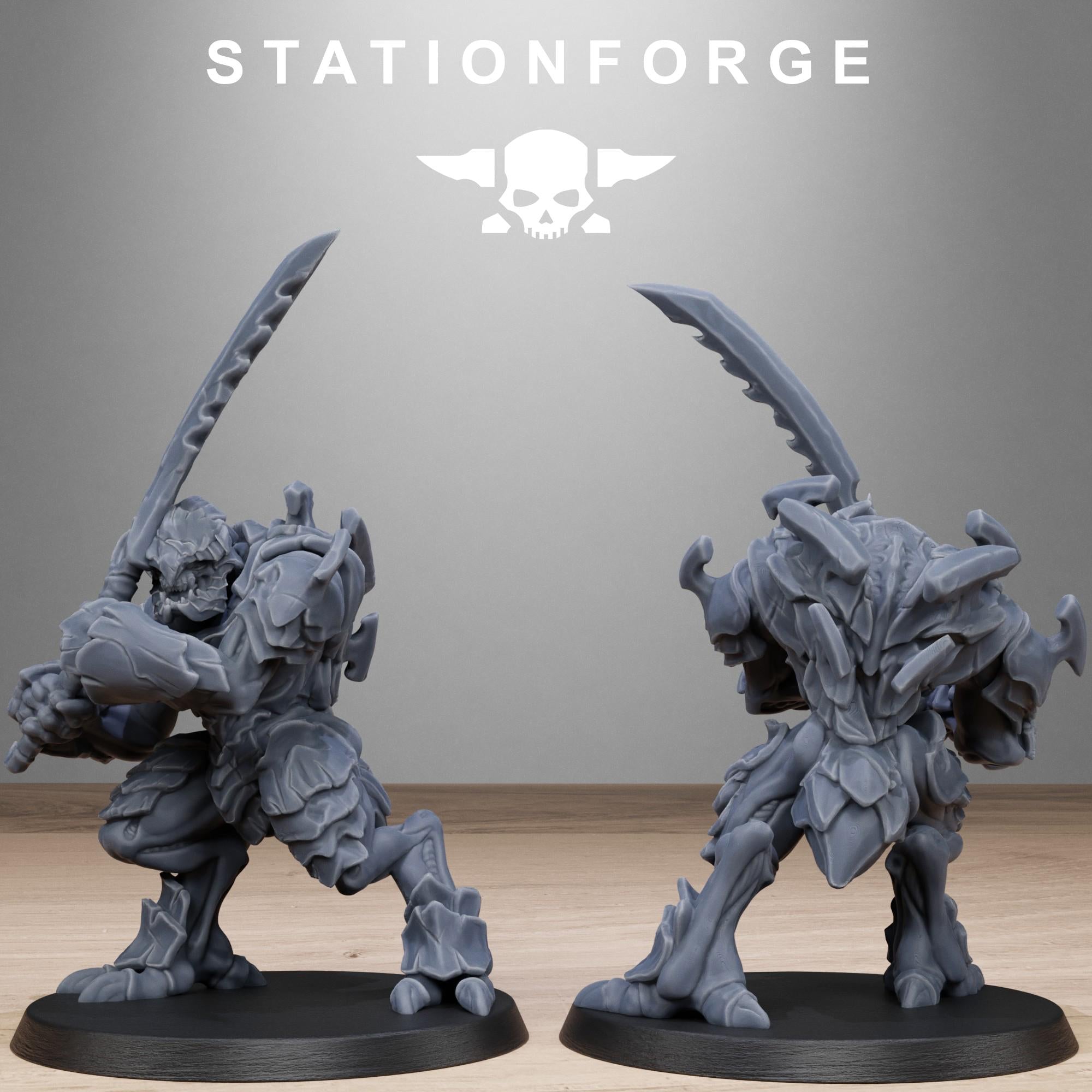 Xenarid Warriors - in 12k - by Station Forge