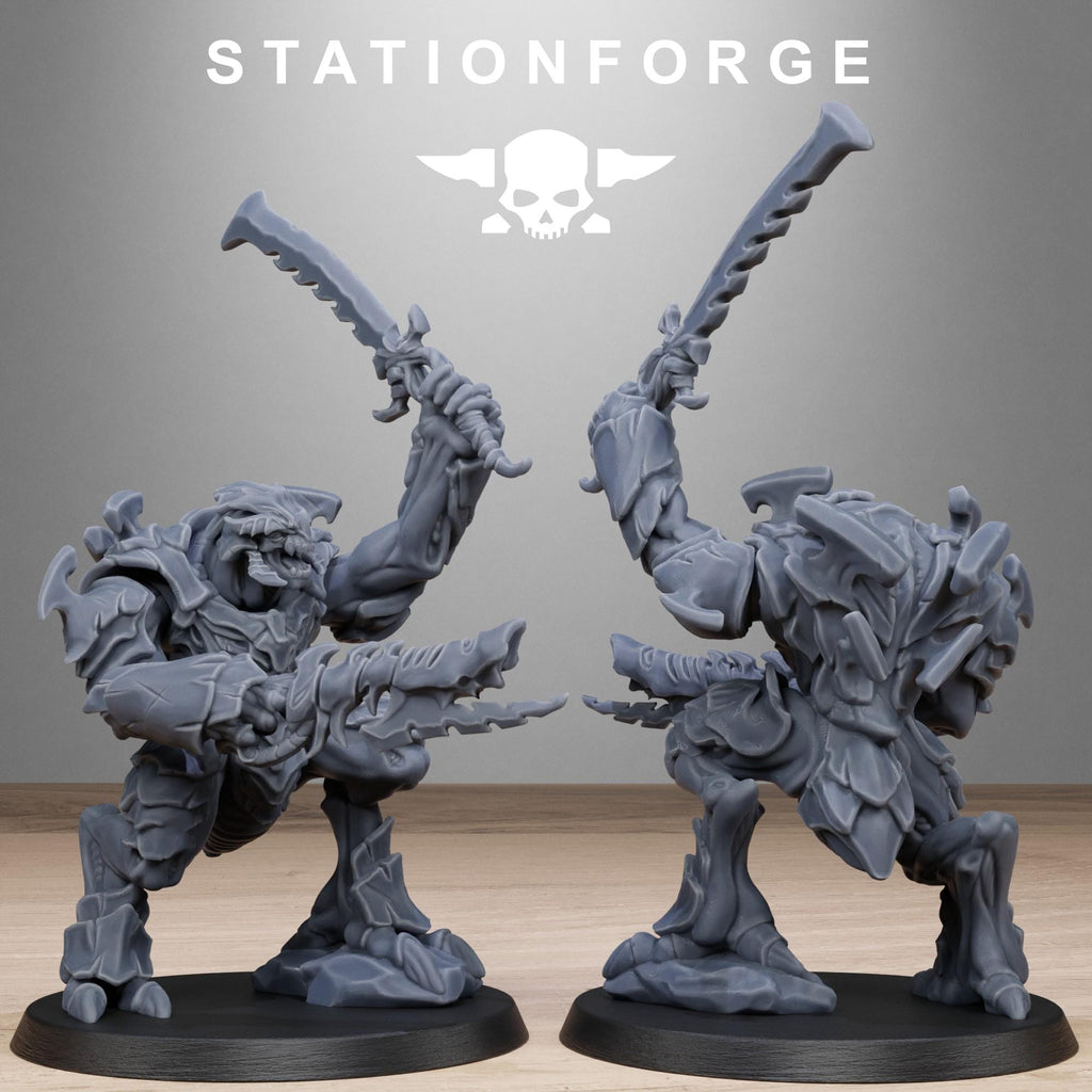 Xenarid Warriors - in 12k - by Station Forge